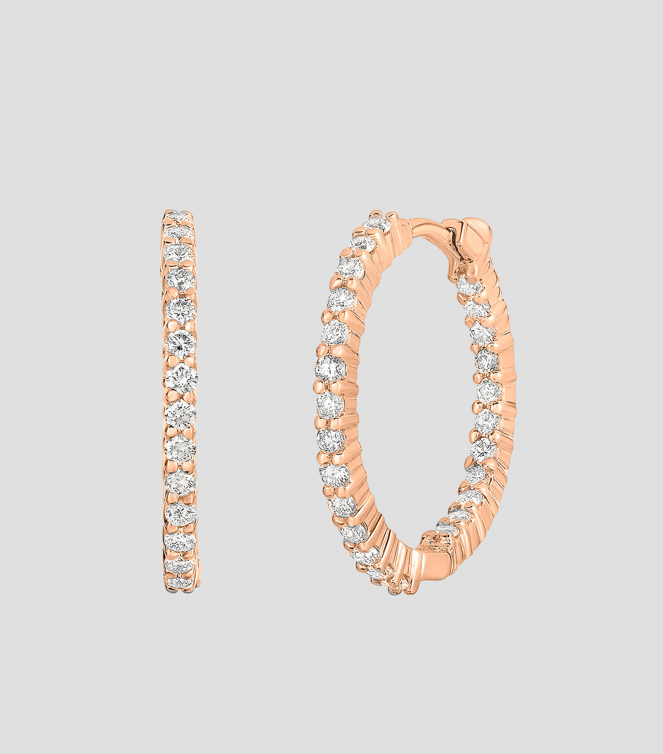 Aretes con Incrustaciones Mujer