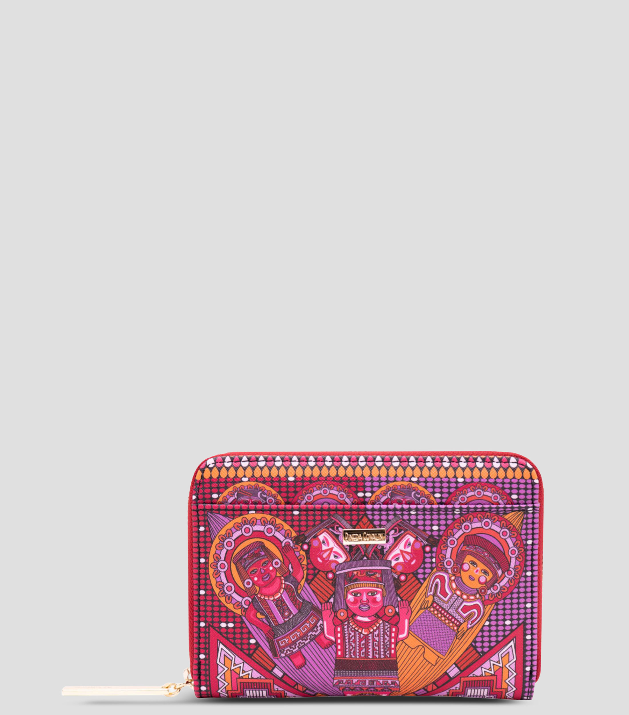 Cartera fucsia Caritas Sonrientes de Veracruz Mujer