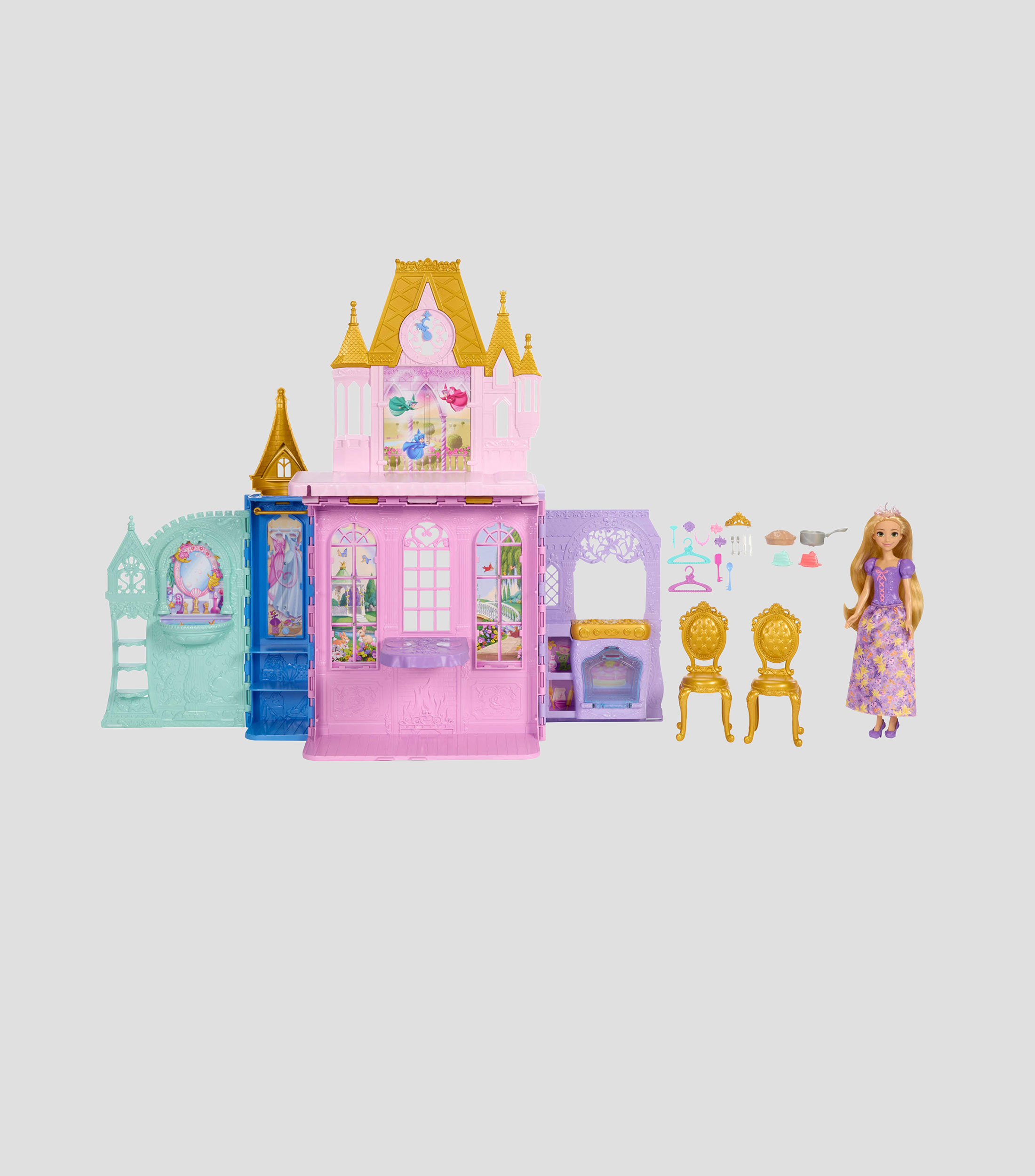 Castillo Plegable de Rapunzel