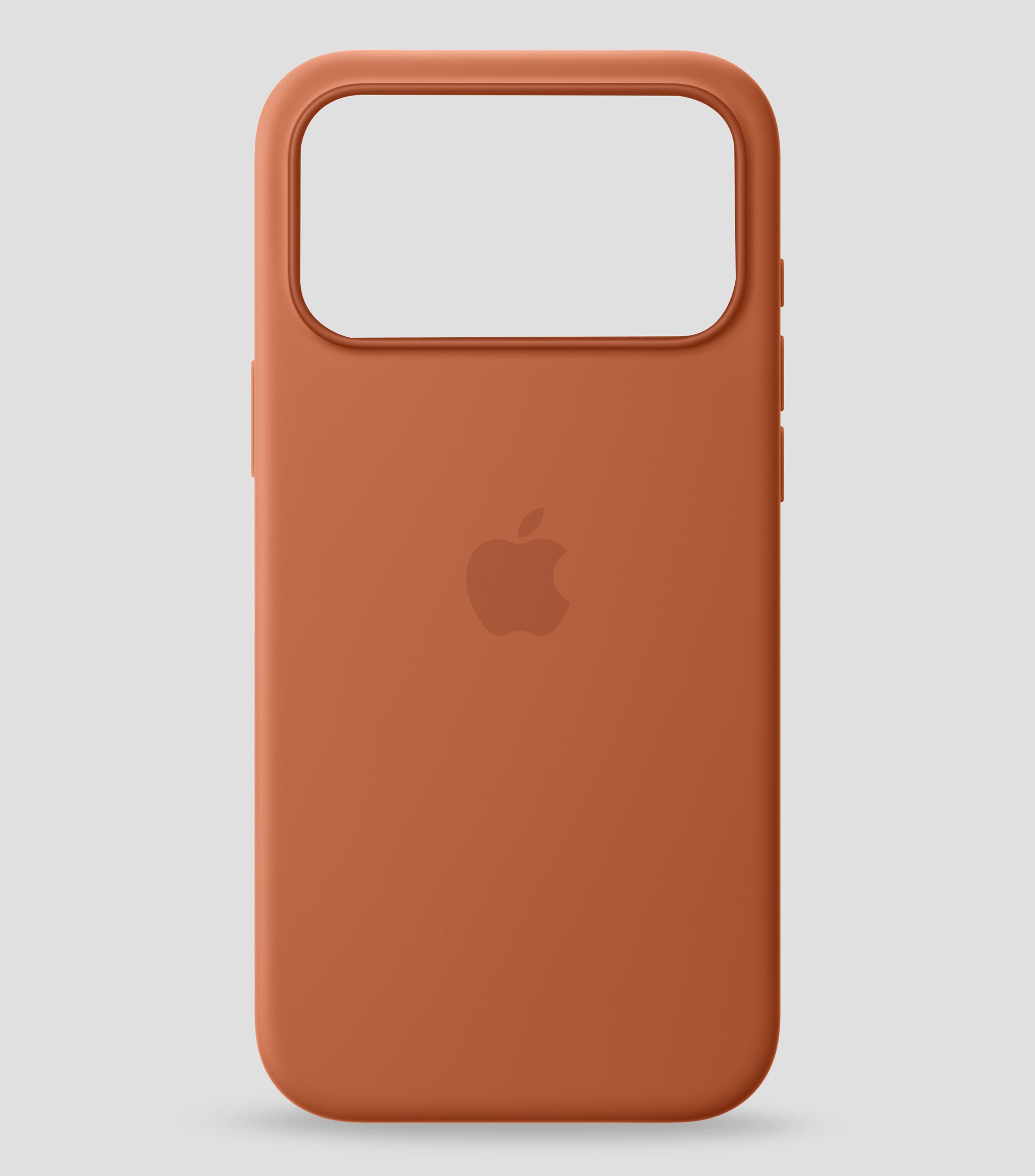 Funda iPhone 17 Pro Max terracota, lisa