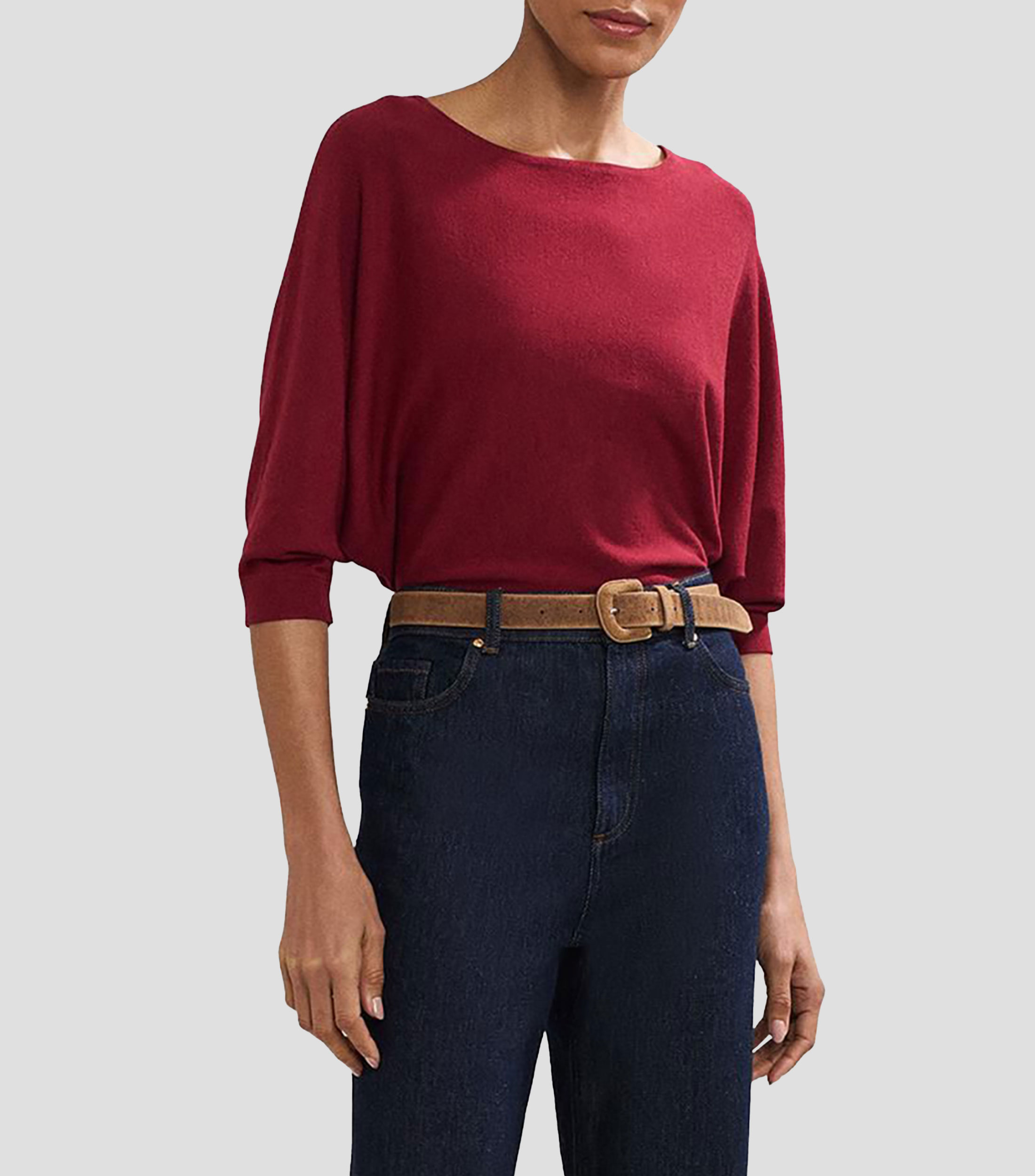 Suéter Cuello Redondo Mujer