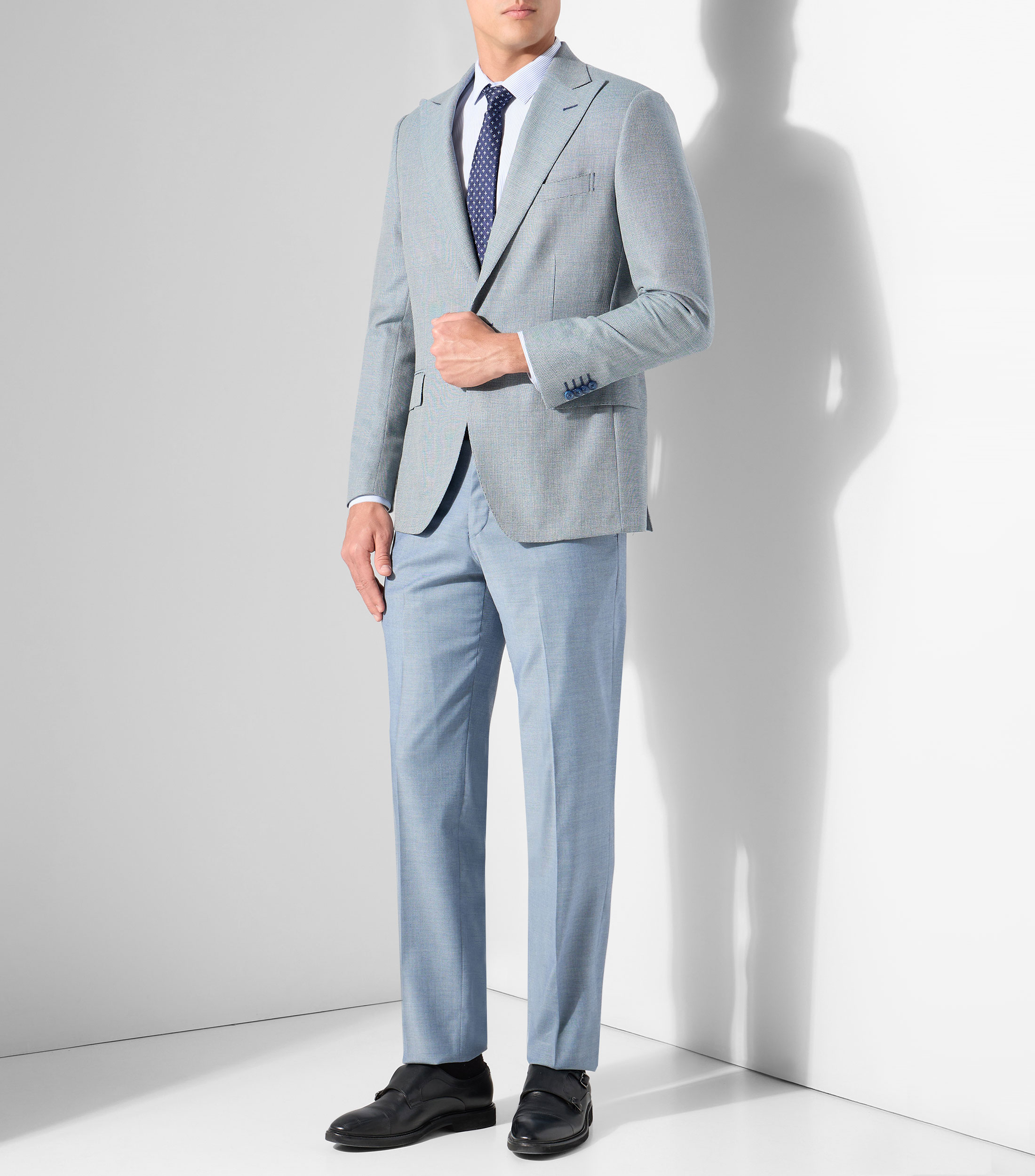 Saco con microdiseño Hombre