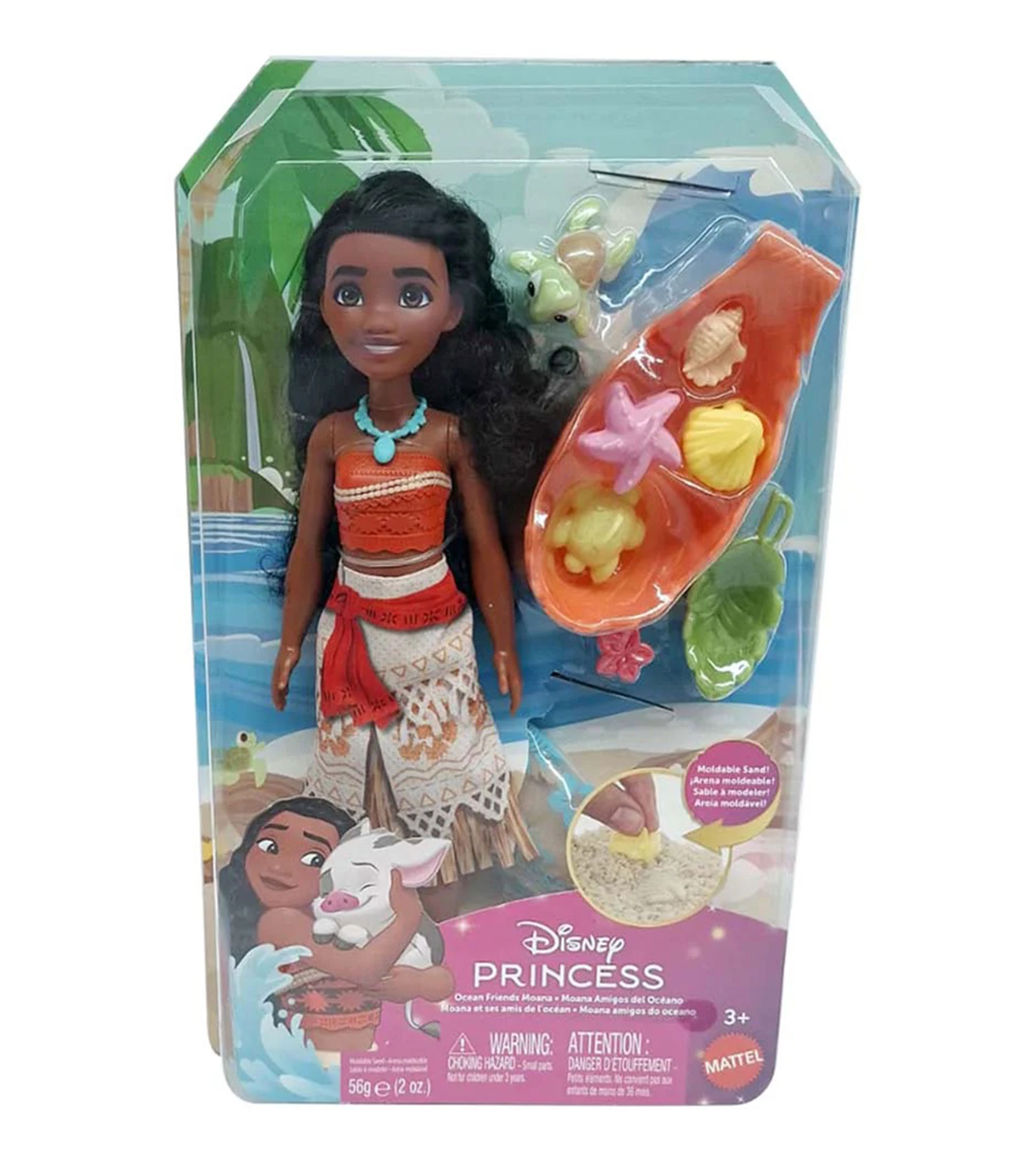 Muñeca, Princesa Moana con Tortuga Bebé