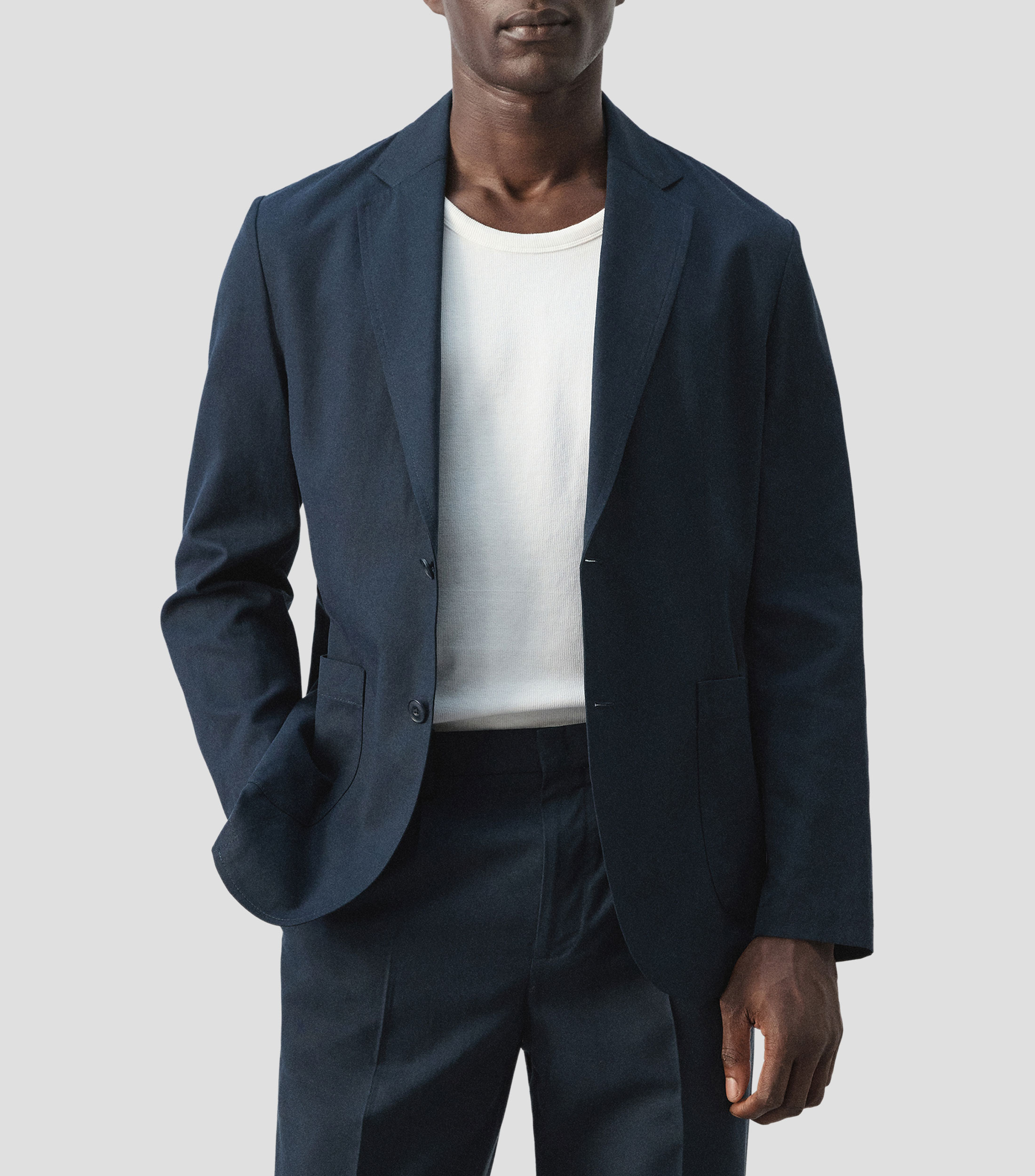 Saco liso Hombre