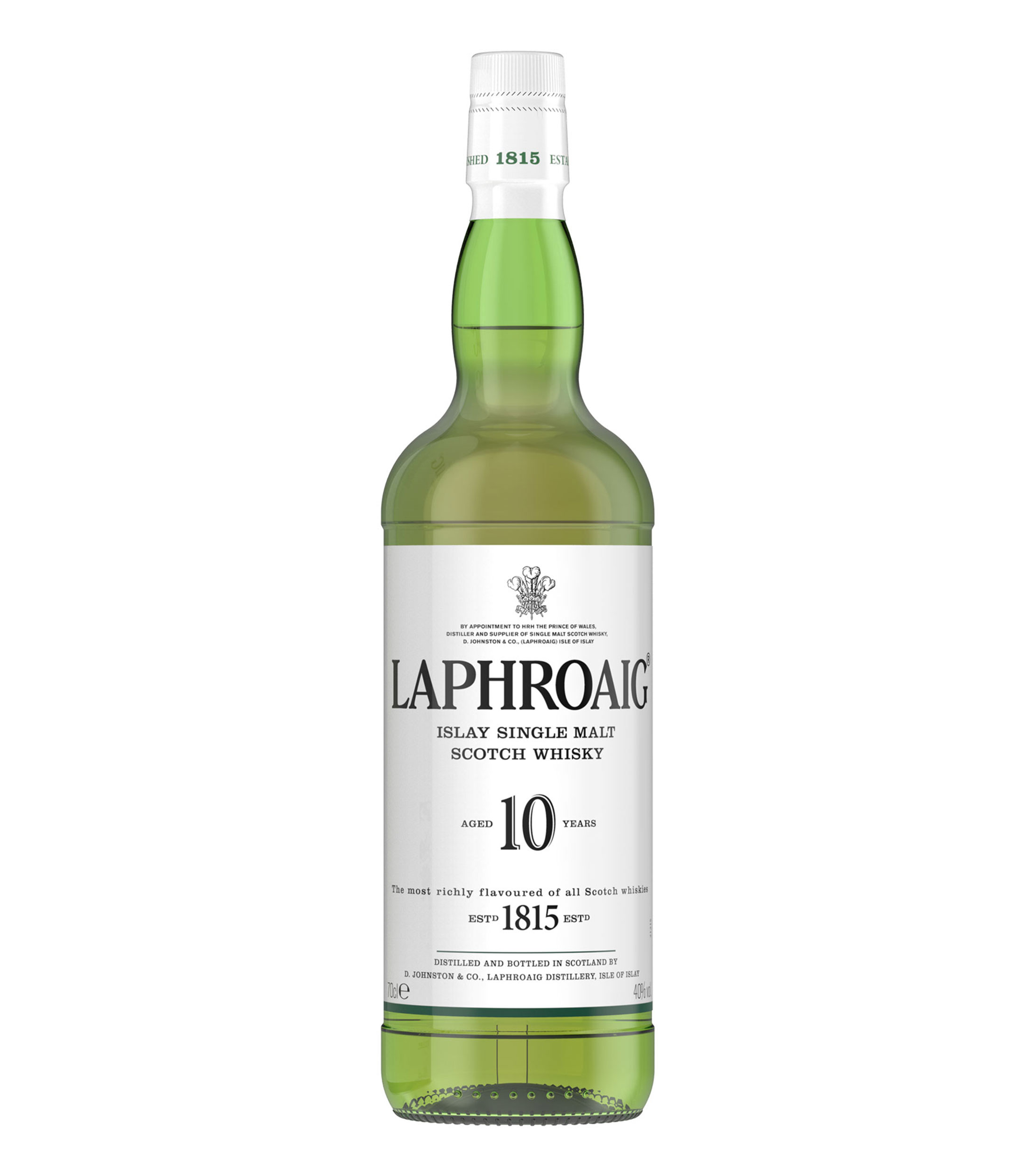 Whisky Laphroaig 10 Años, 750 ml