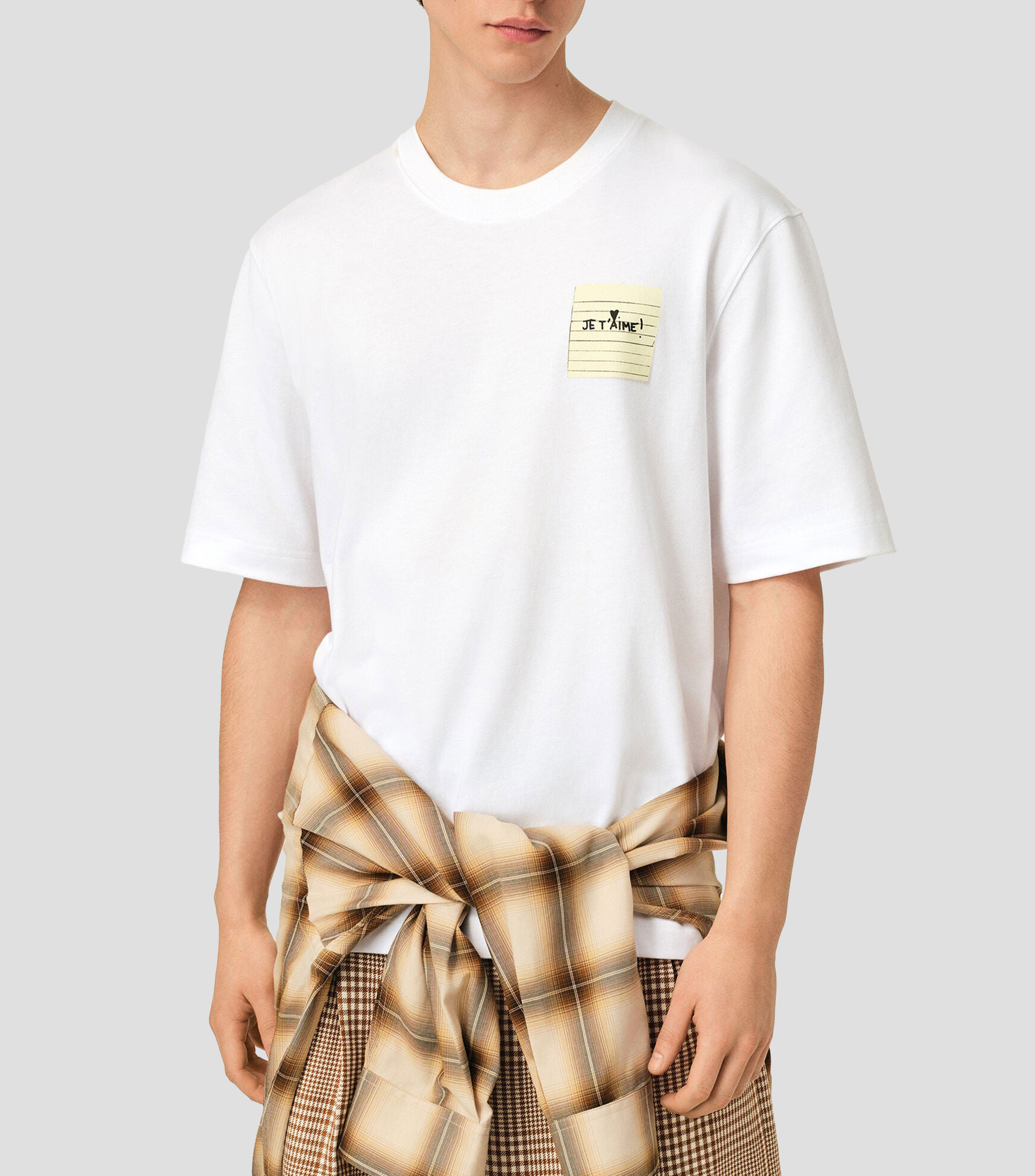 Playera Cuello Redondo Manga Corta Estampado Hombre