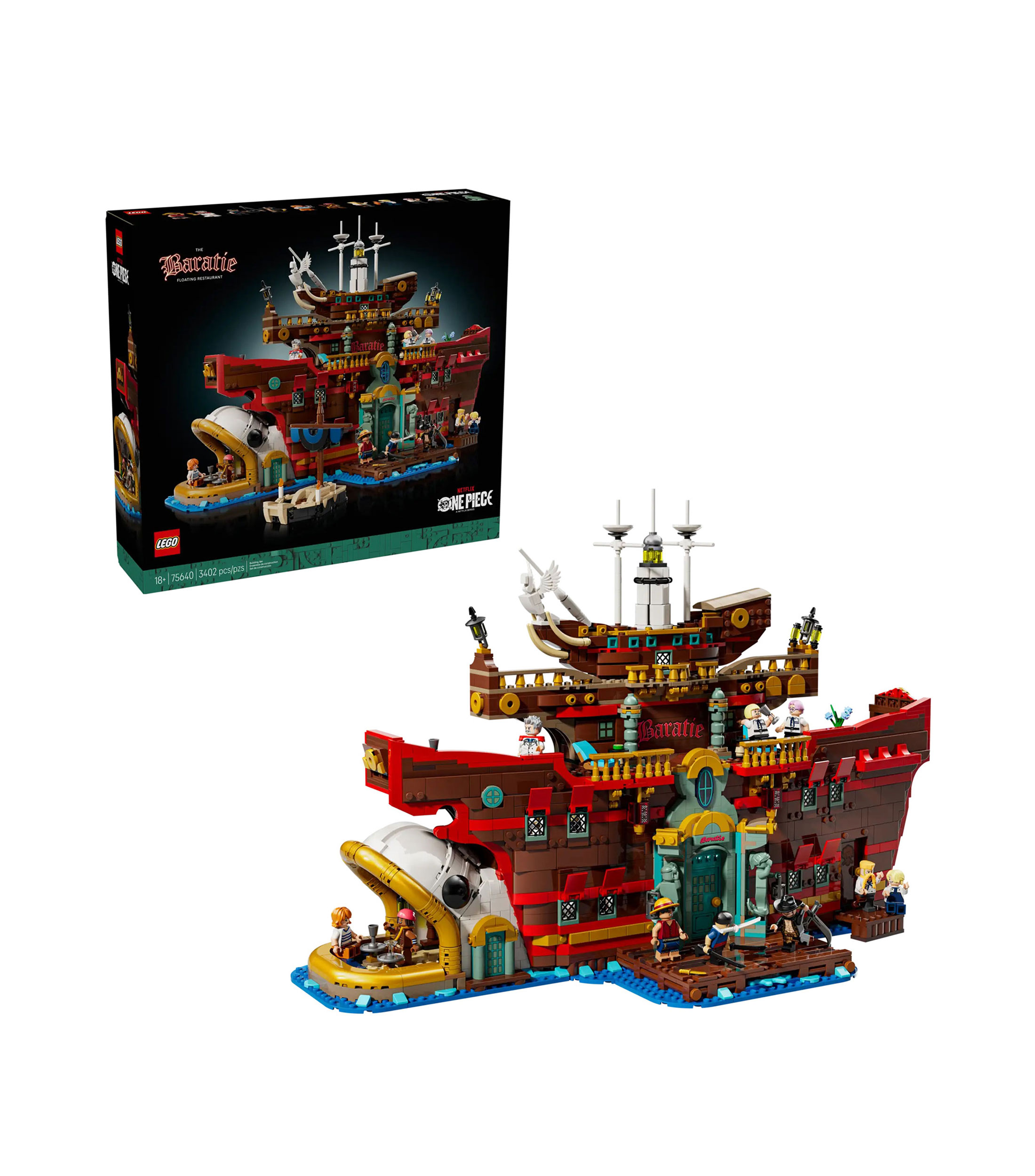 Lego ONE PIECE Restaurante Flotante Baratie 75640
