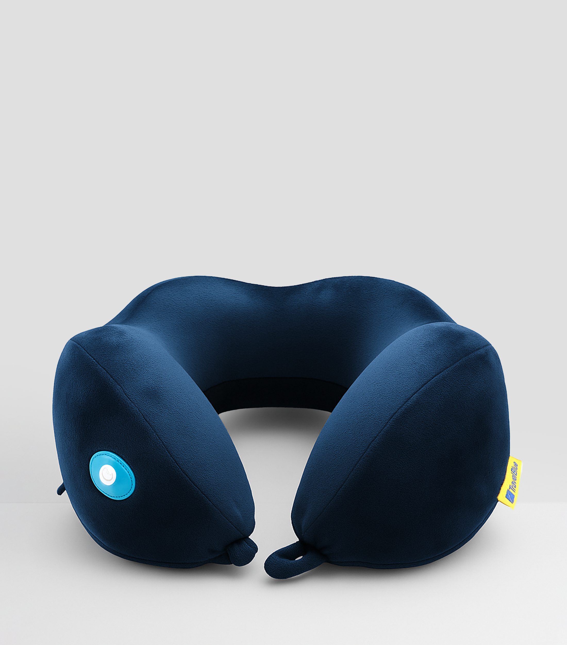 Almohada para viaje ergonomica con masajeador