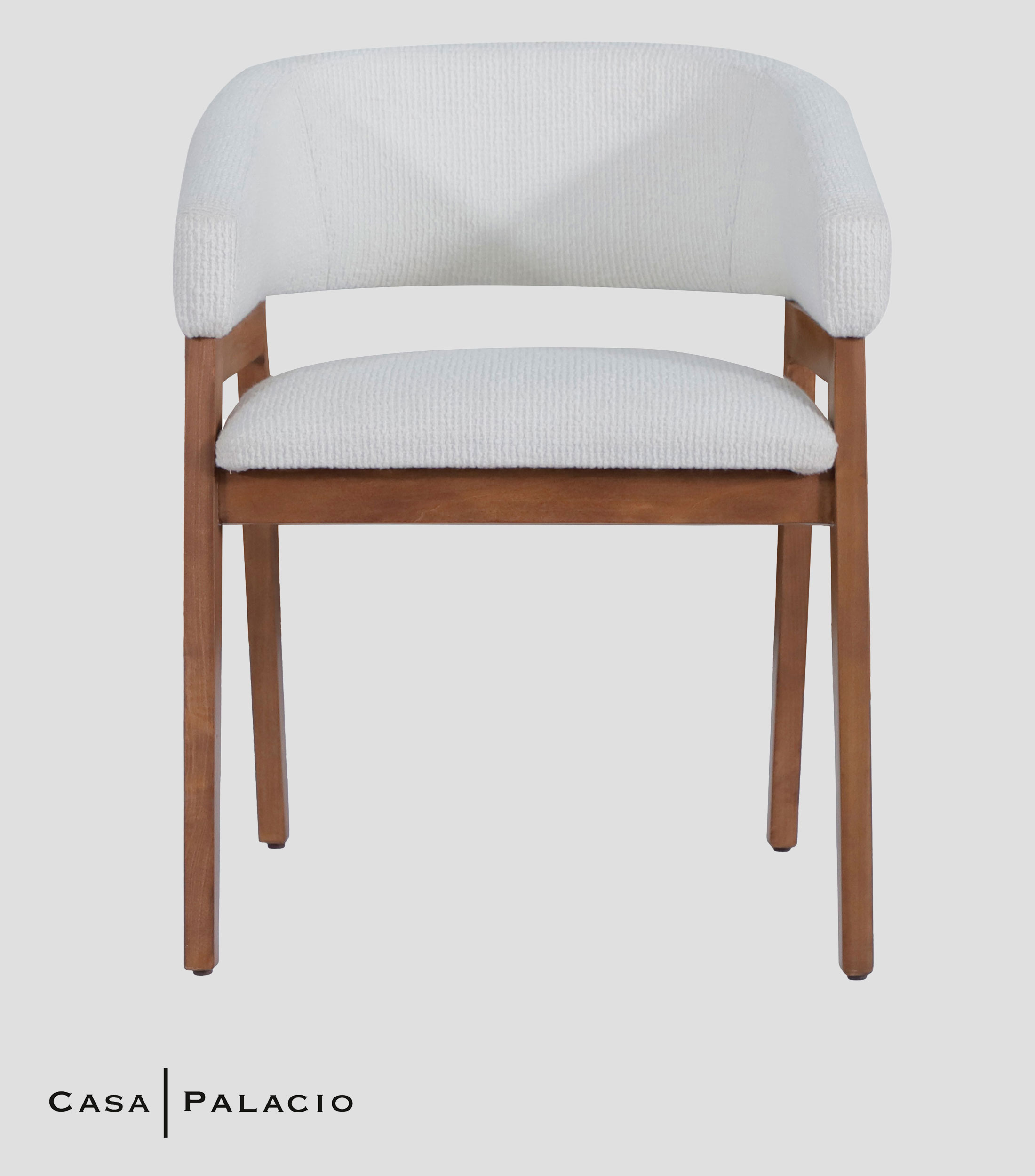 Silla con brazo Adelaida, blanco