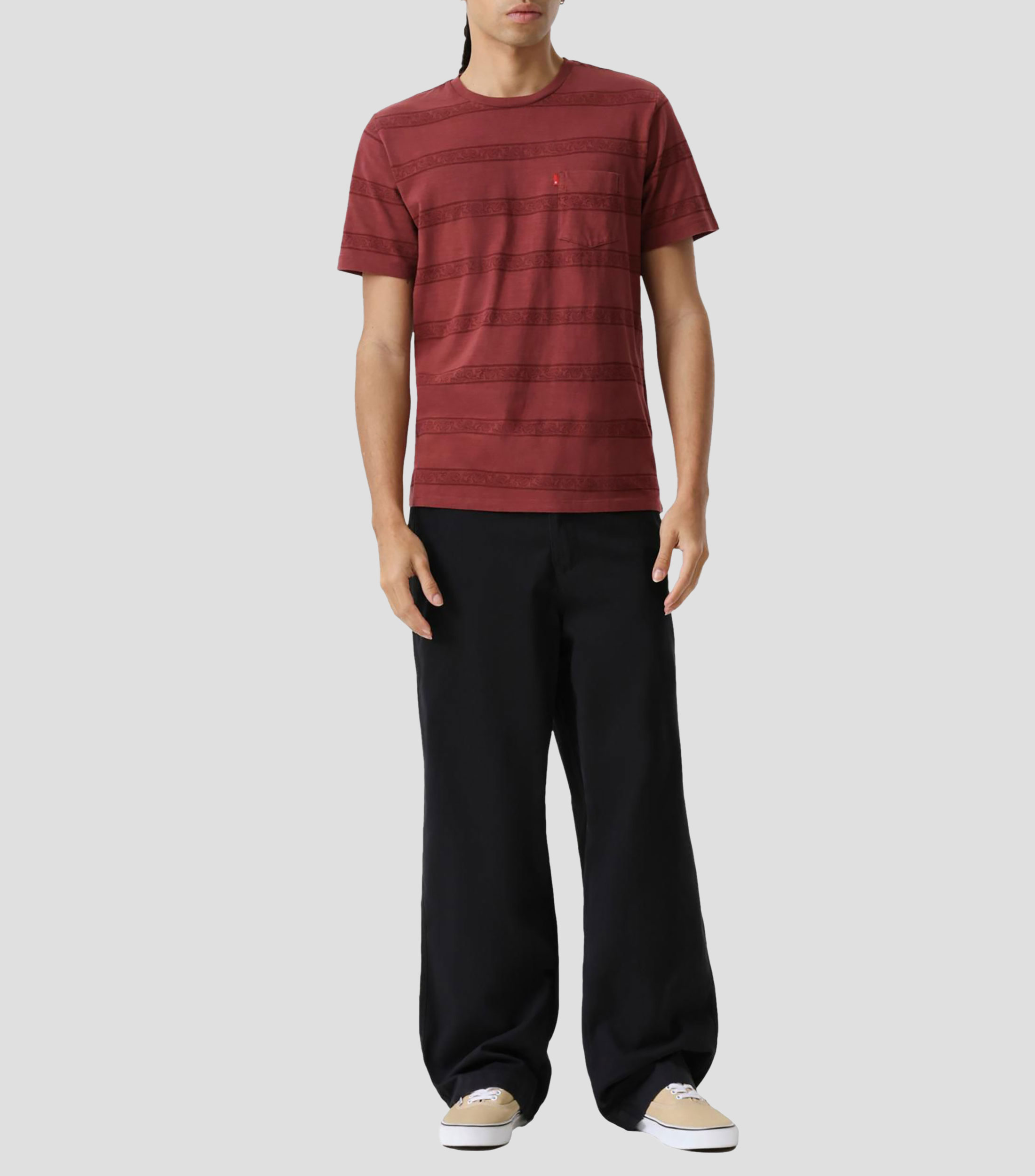 Pantalón chino liso Hombre