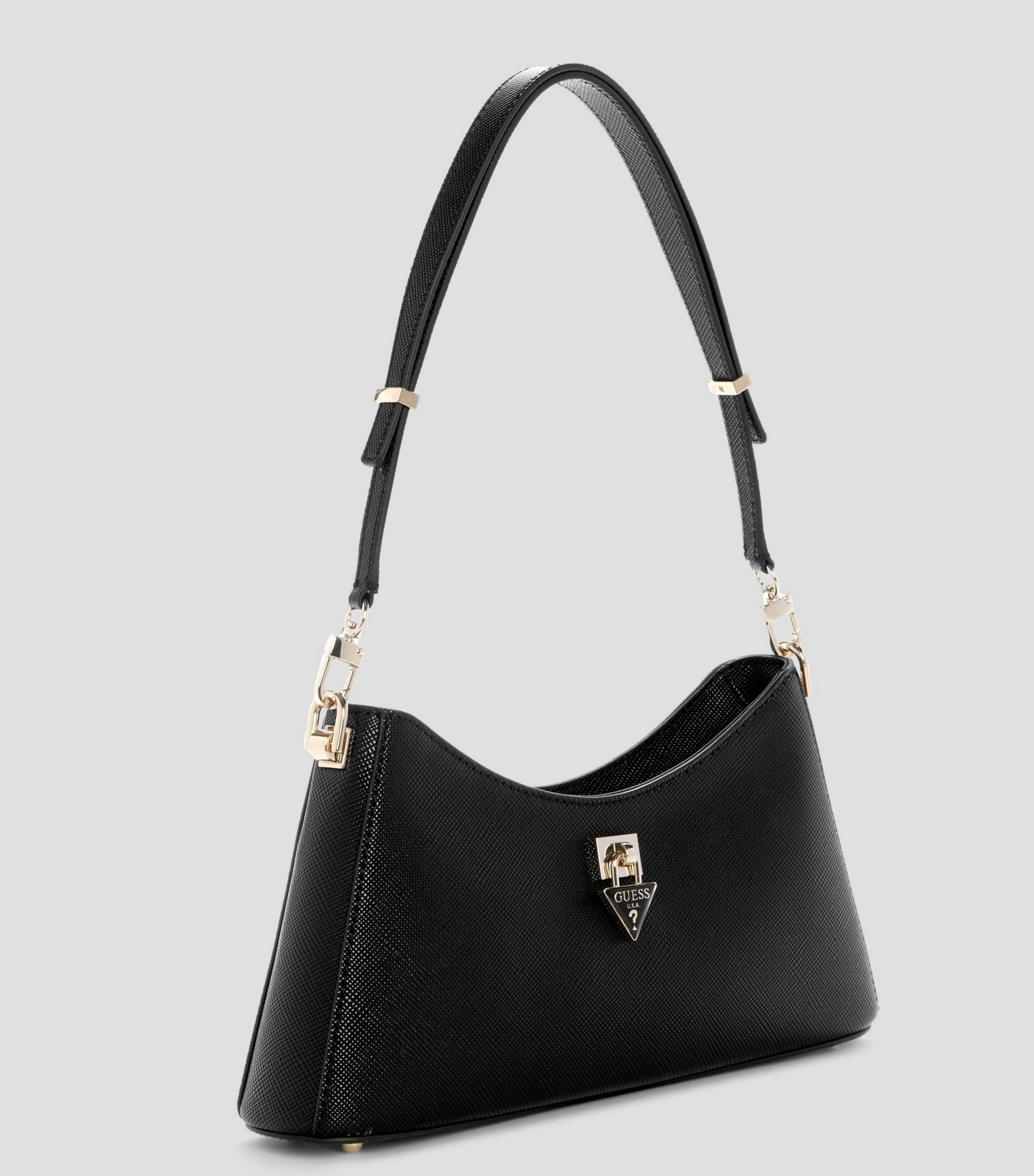 Bolsa shoulder negra Patsie lisa Mujer
