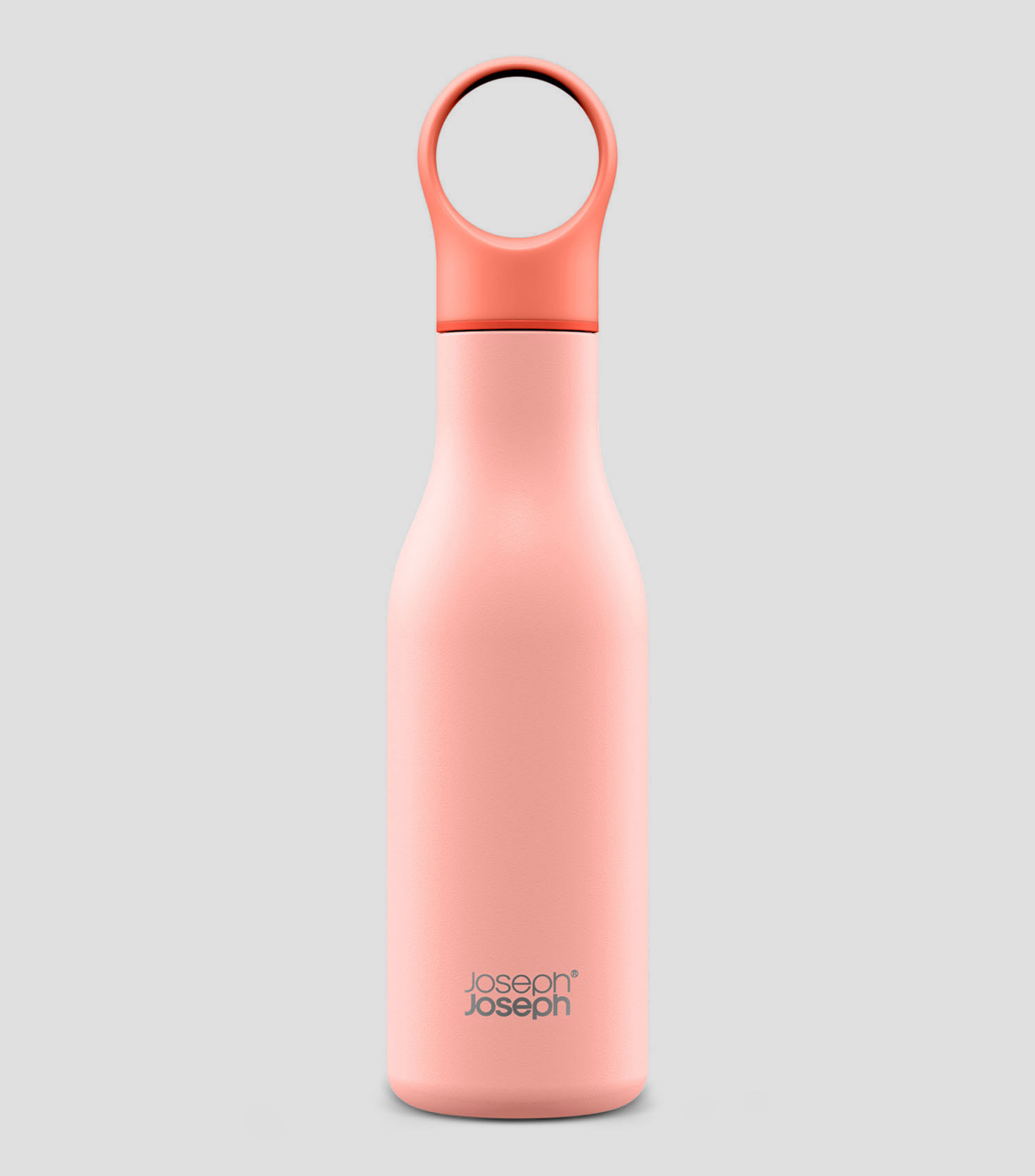 Termo de viaje rosa mate