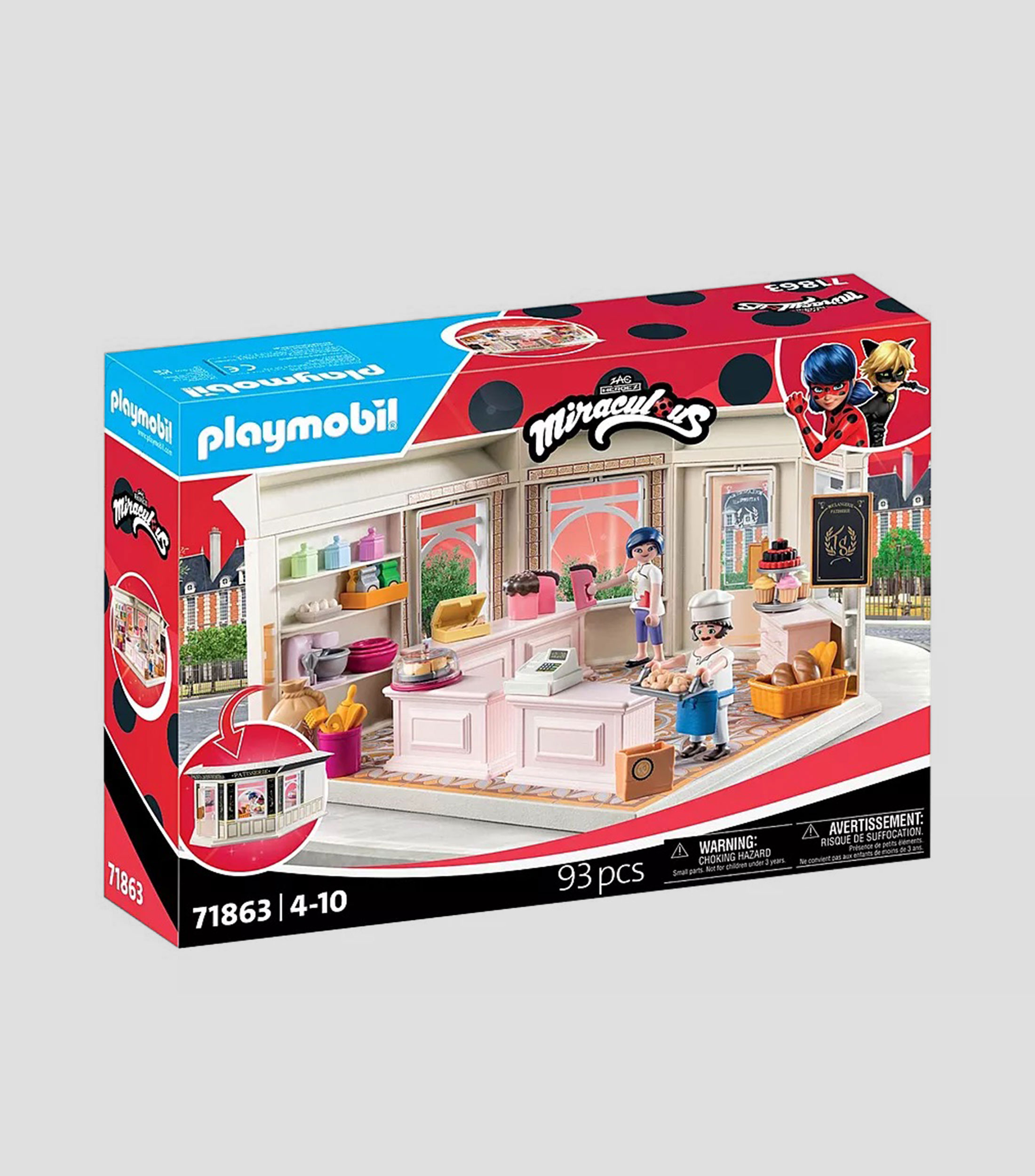 Playset Miraculous: pastelería francesa