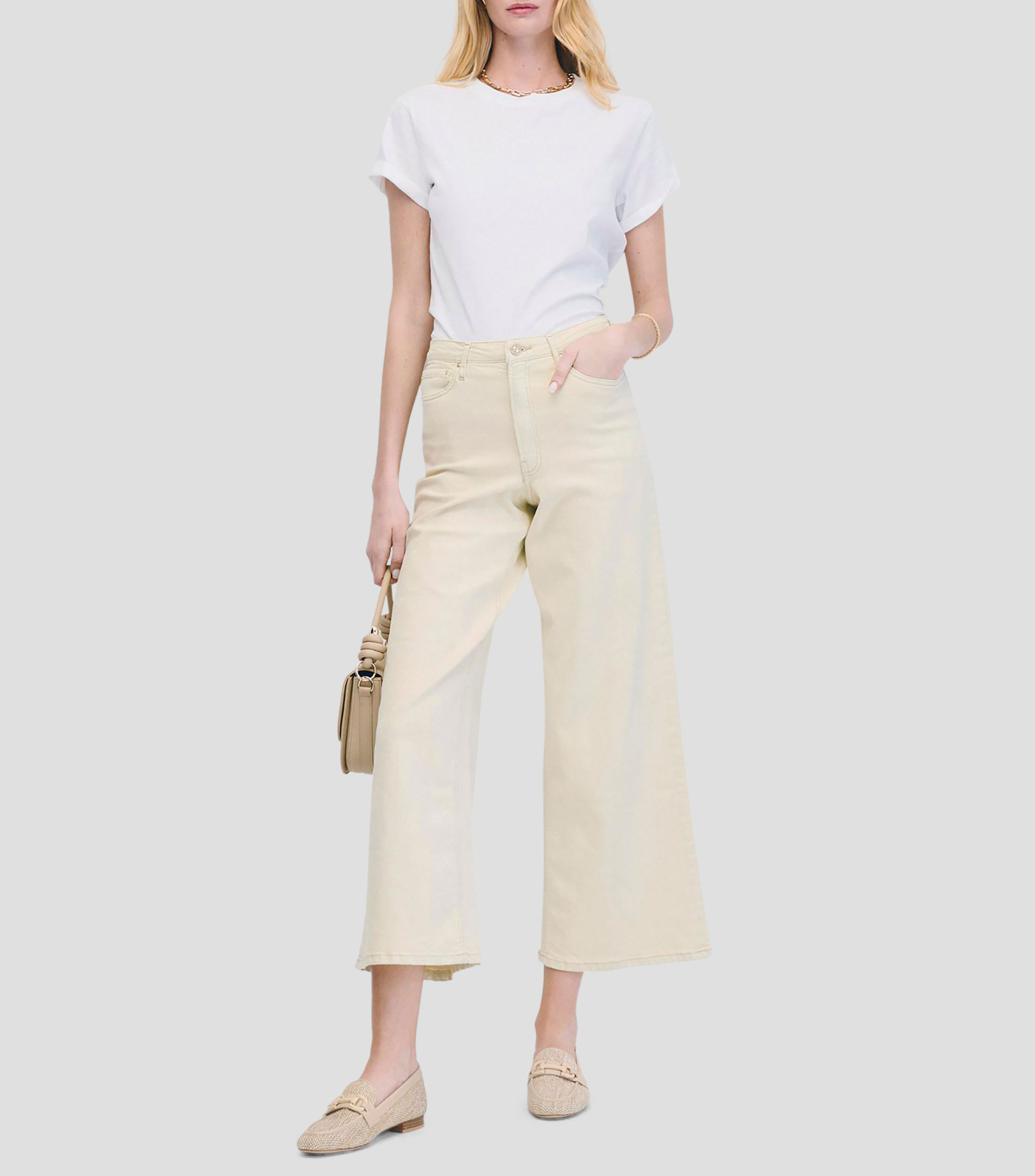 Jeans wideleg Mujer