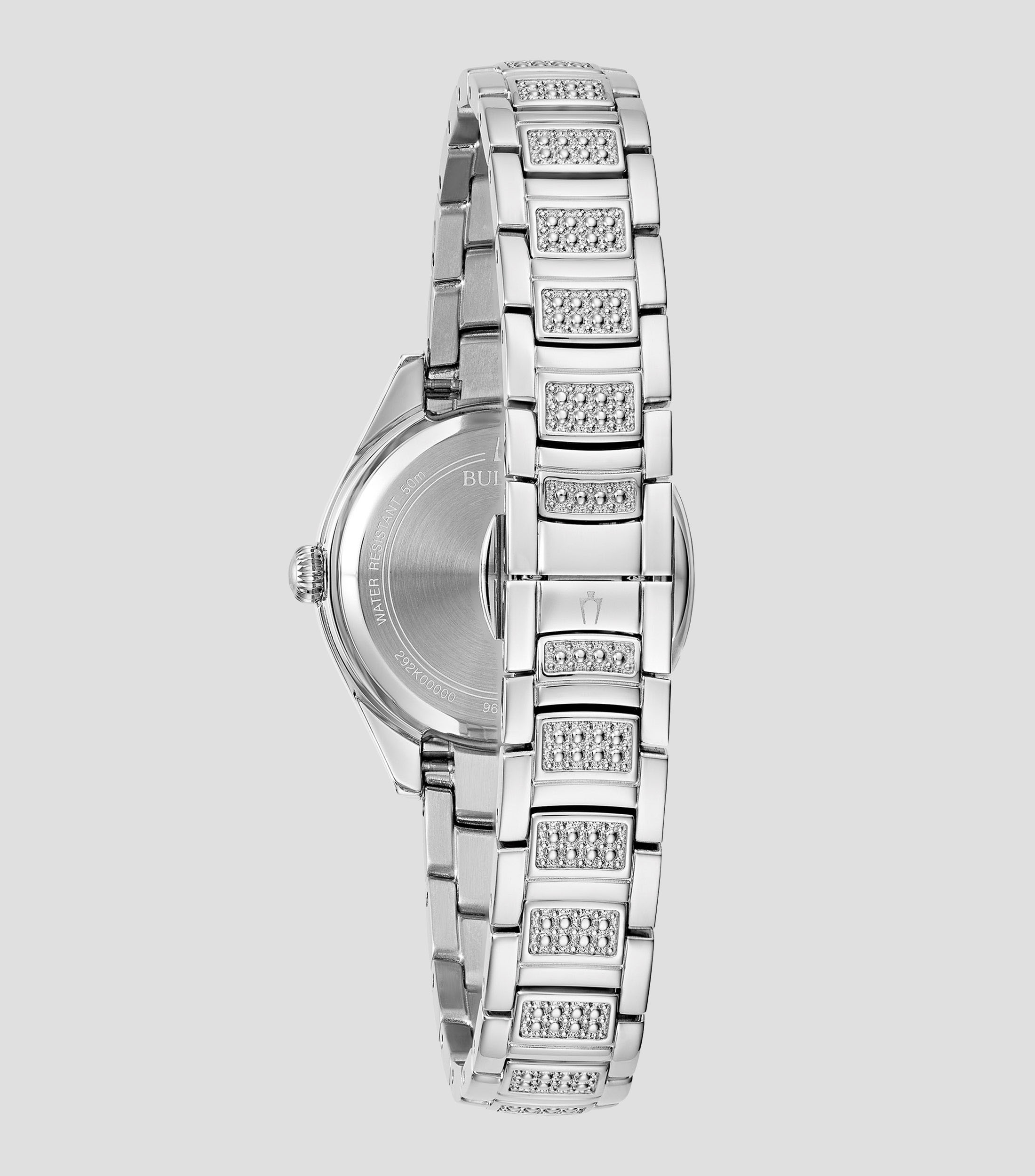 Reloj para mujer Cristales casual blanco con cristales