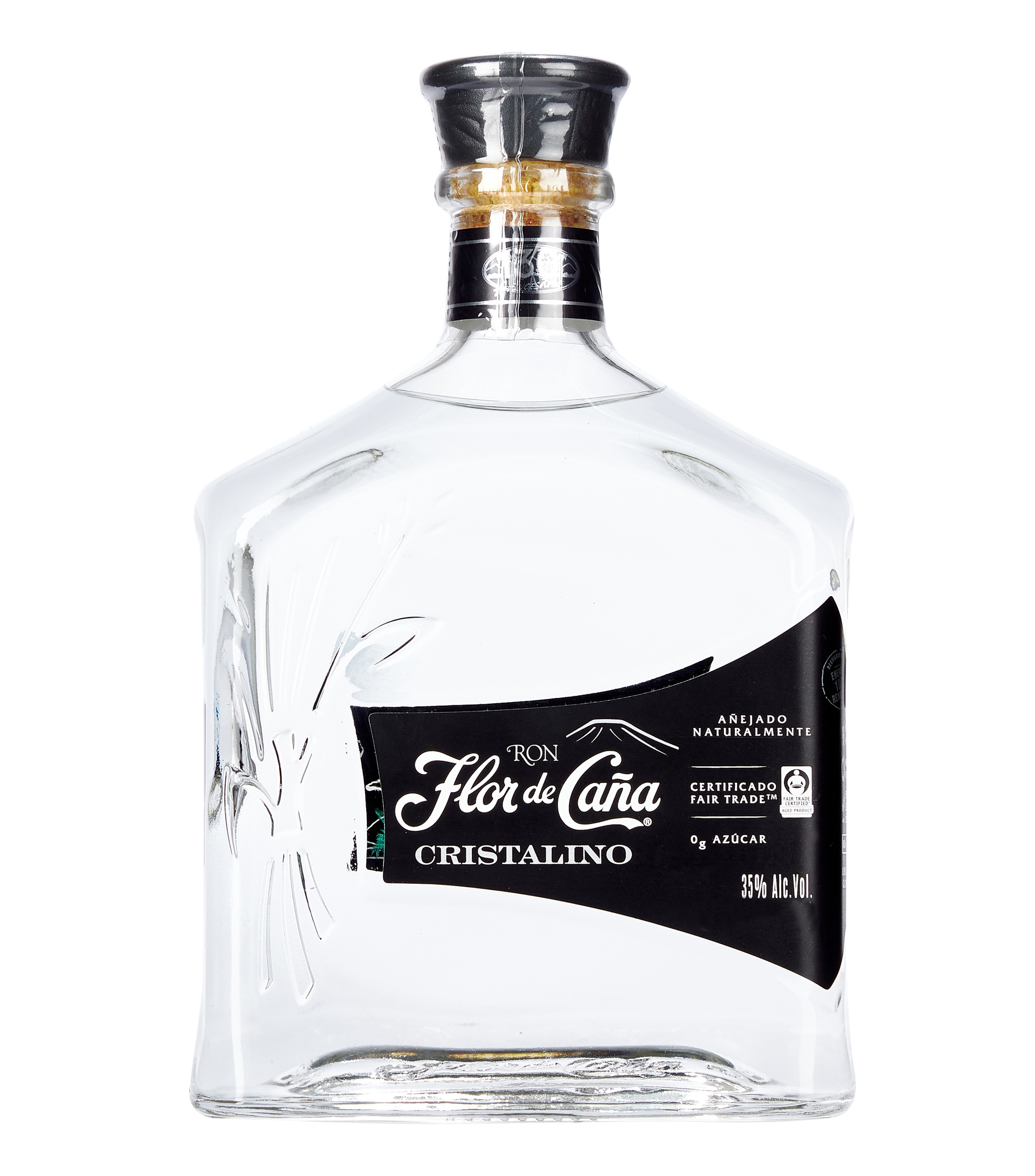Flor de Caña Ron Cristalino, 750 ml El Palacio de Hierro