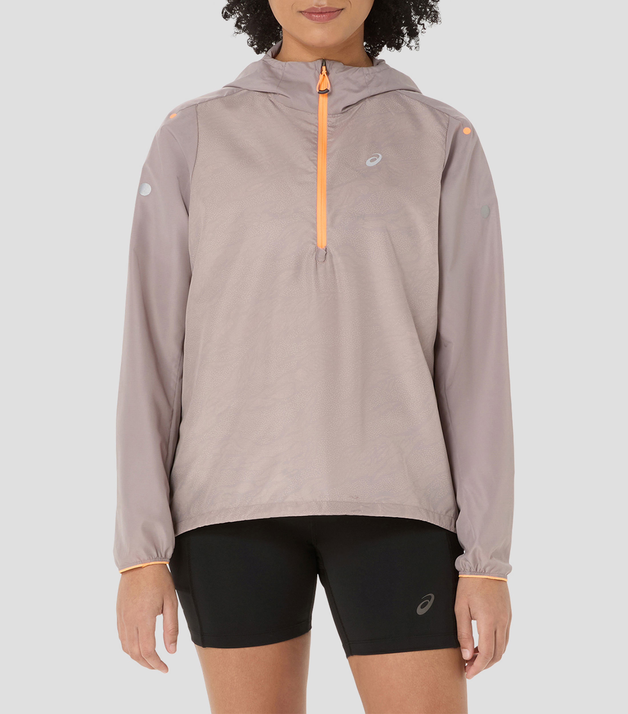 Chamarra rompevientos para correr Mujer