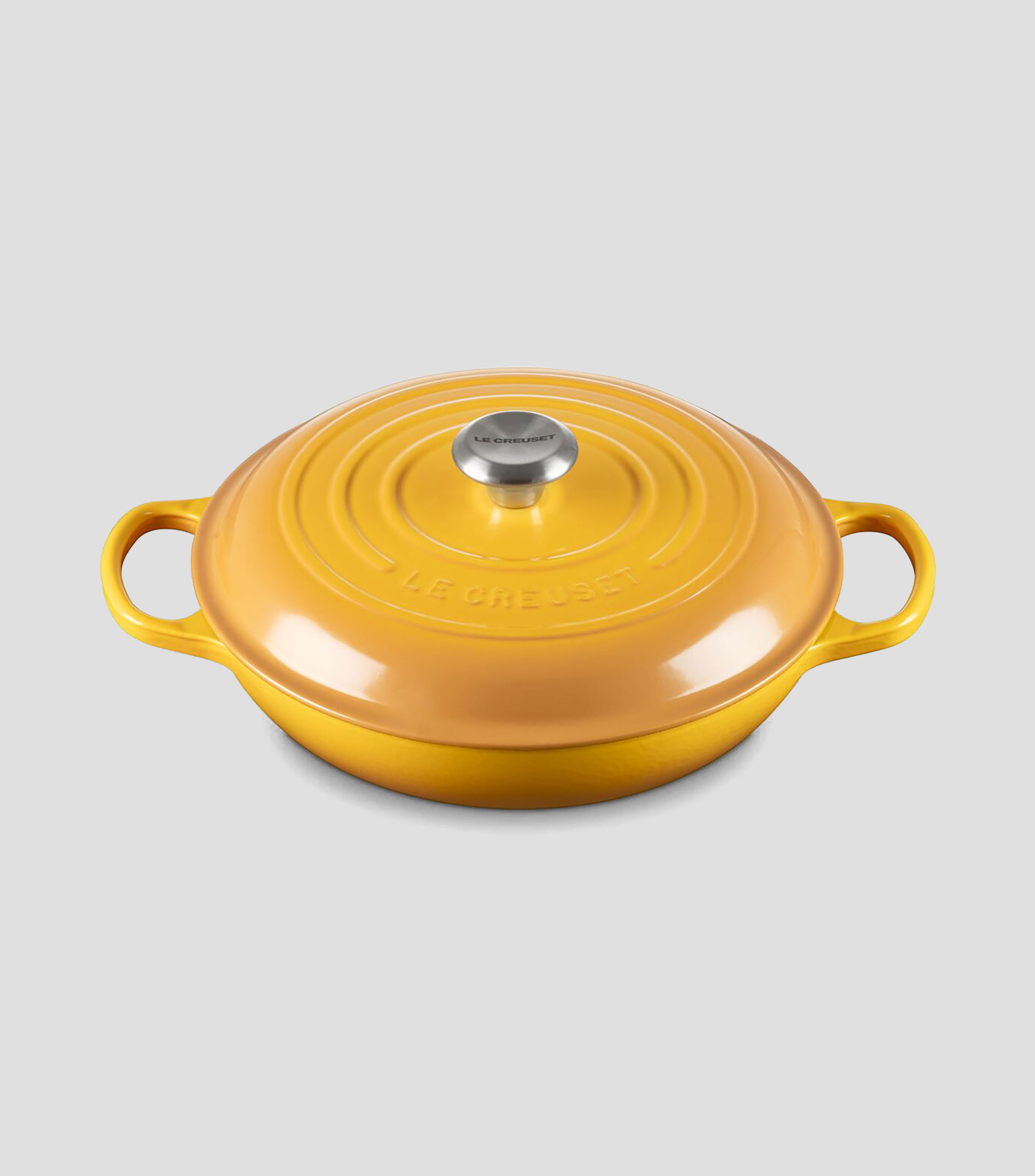 Cacerola en hierro colado Buffet 2.8 L amarillo