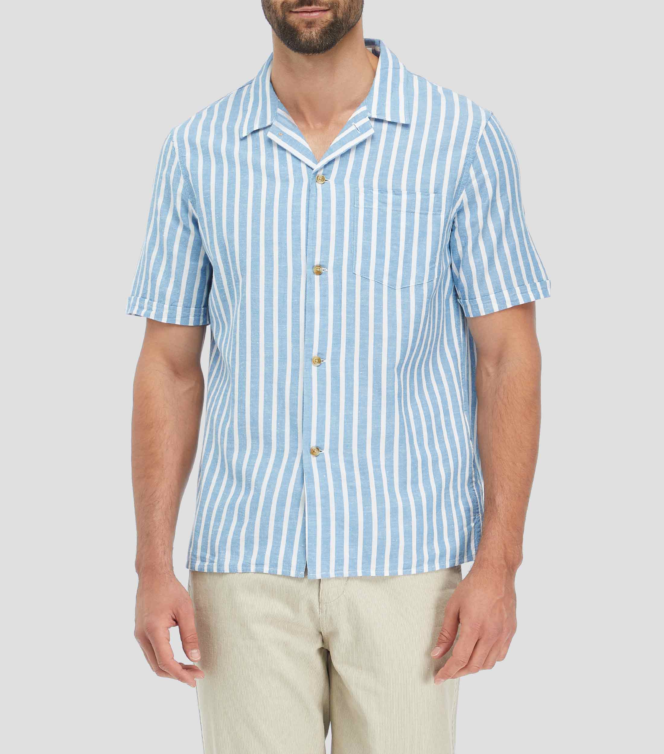 Camisas dockers manga corta 2025