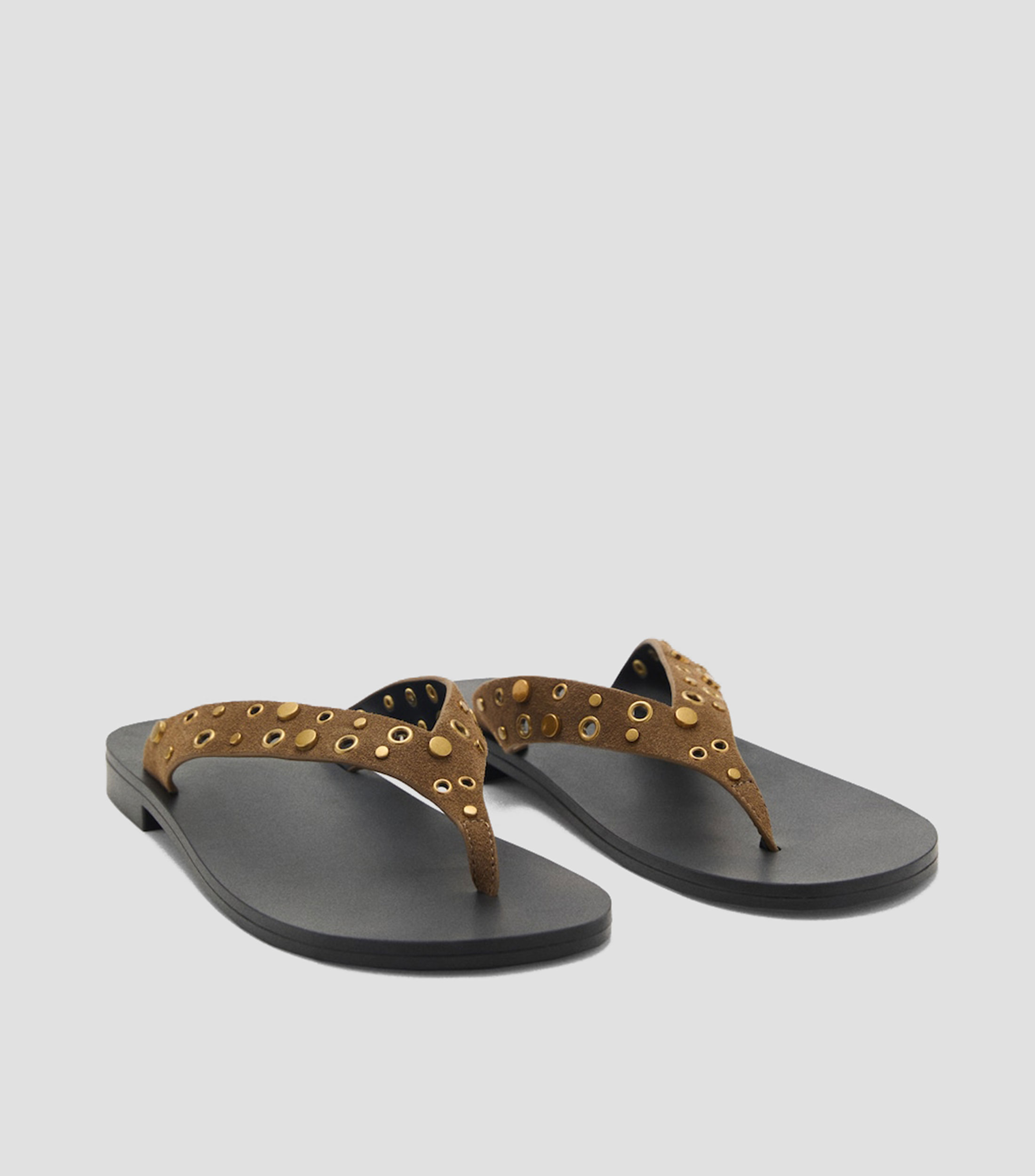 Sandalias Planas con Tiras Mujer