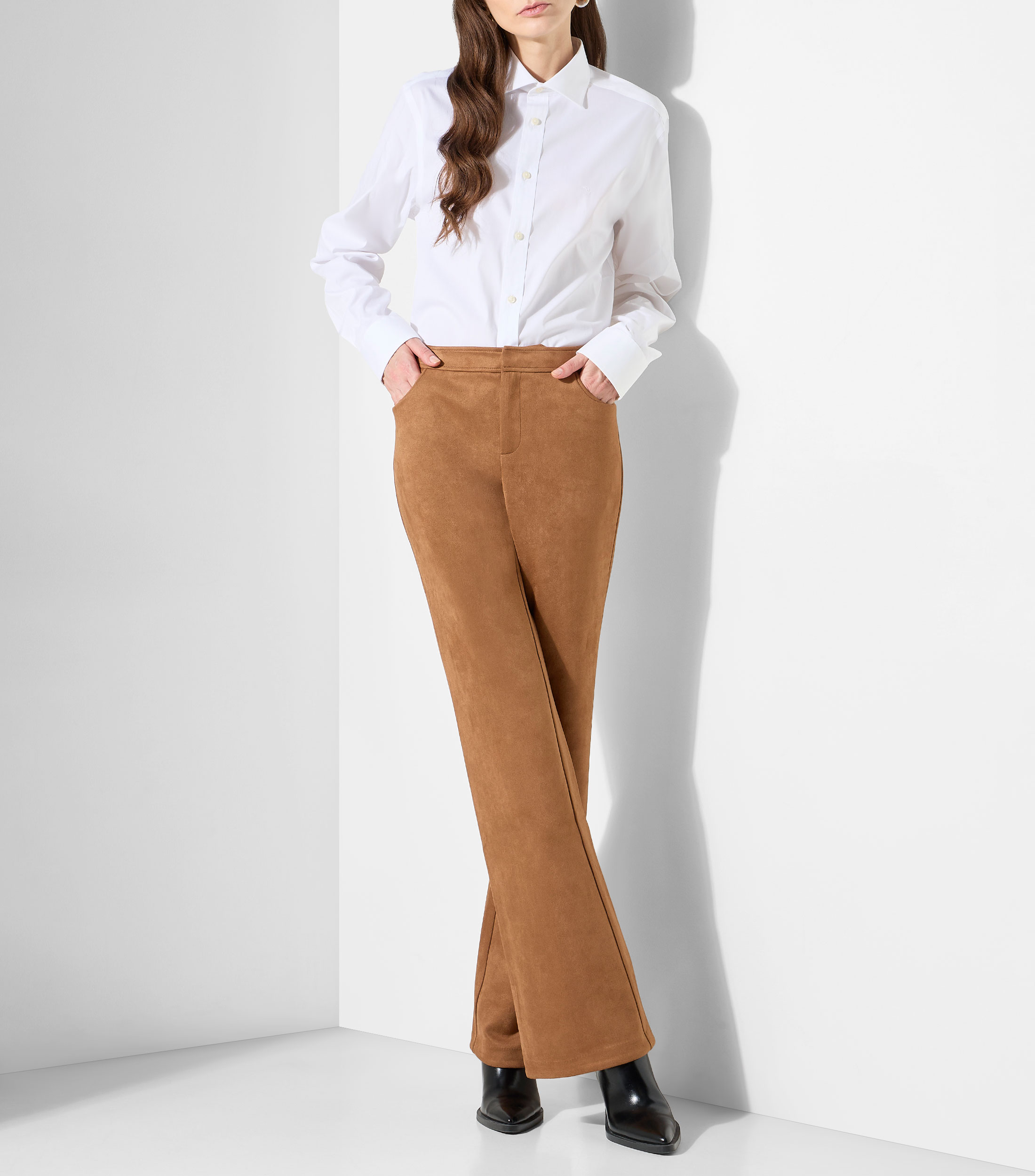 Pantalón casual acampanado Fenix Mujer