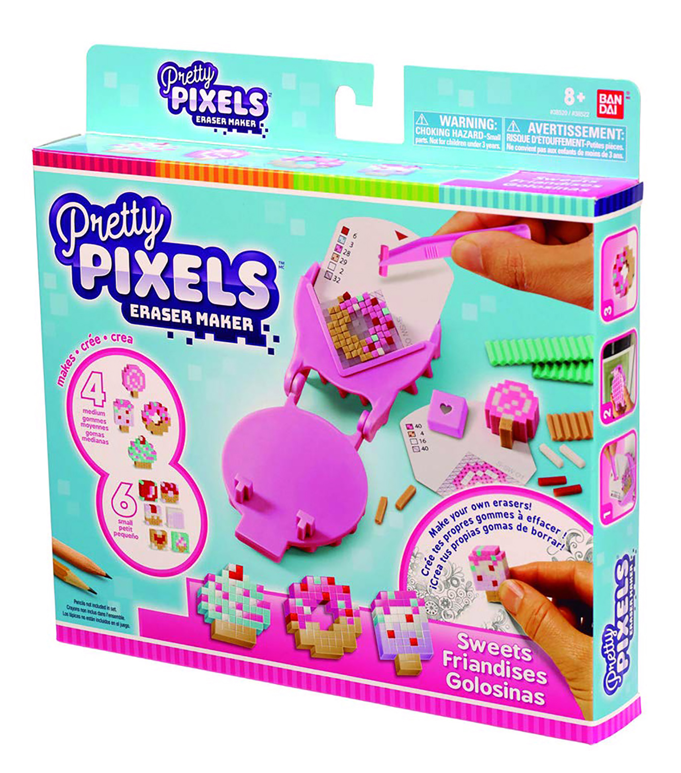 Bandai Kit Pretty Pixels Eraser Maker El Palacio de Hierro