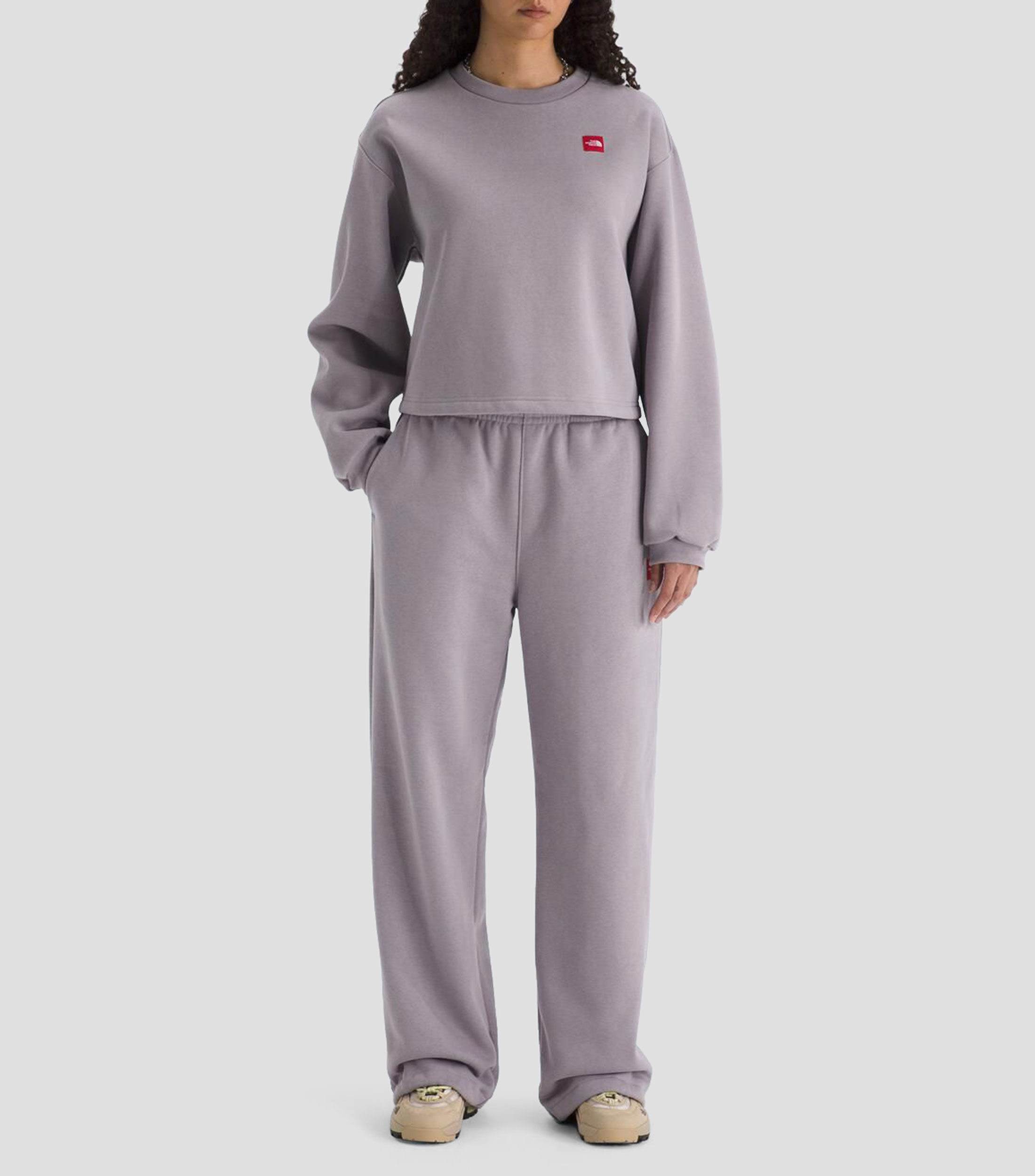 Sudadera casual TNF Red Box Mujer
