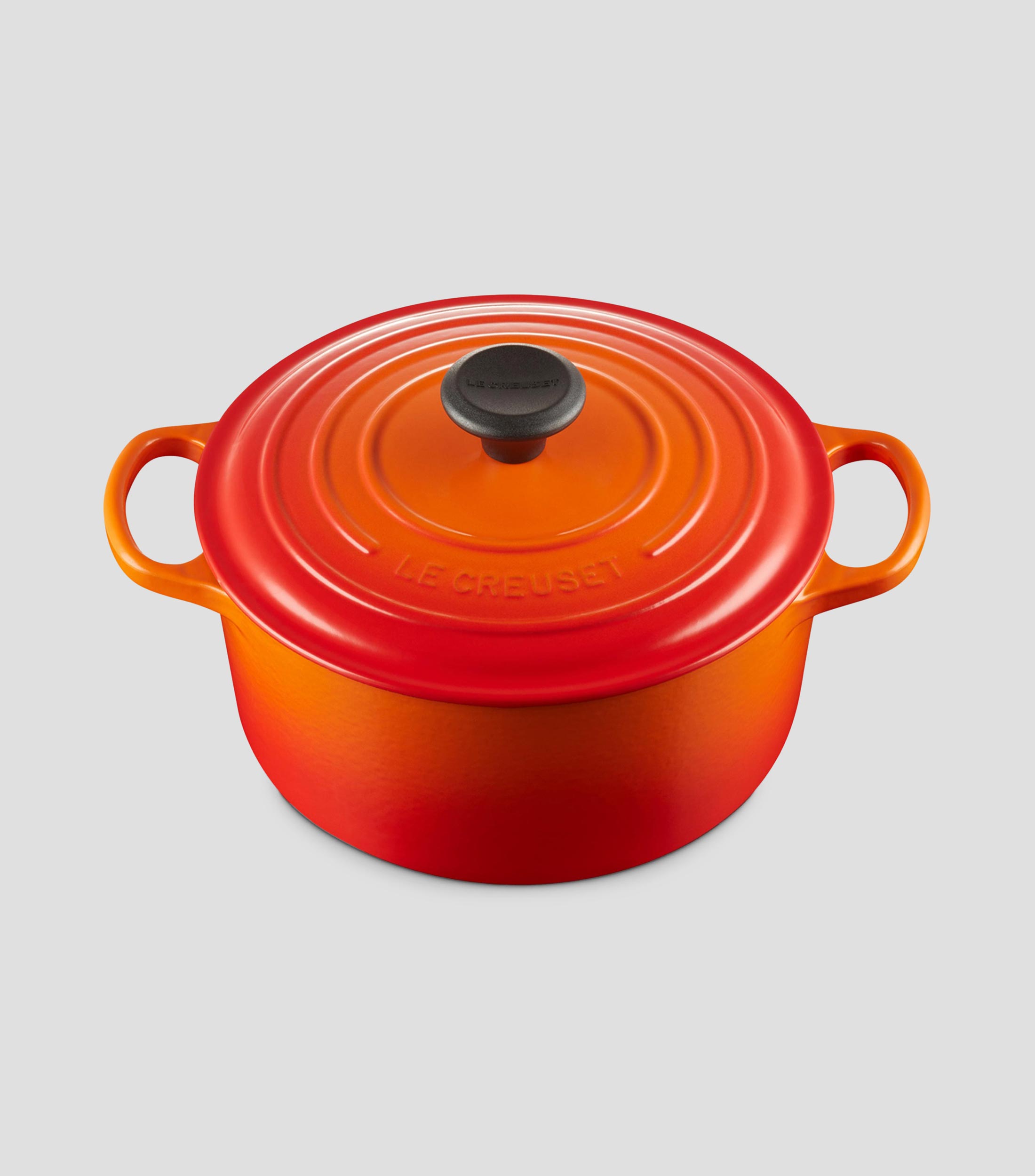 Cacerola en hierro colado 2.6 L Naranja Flame