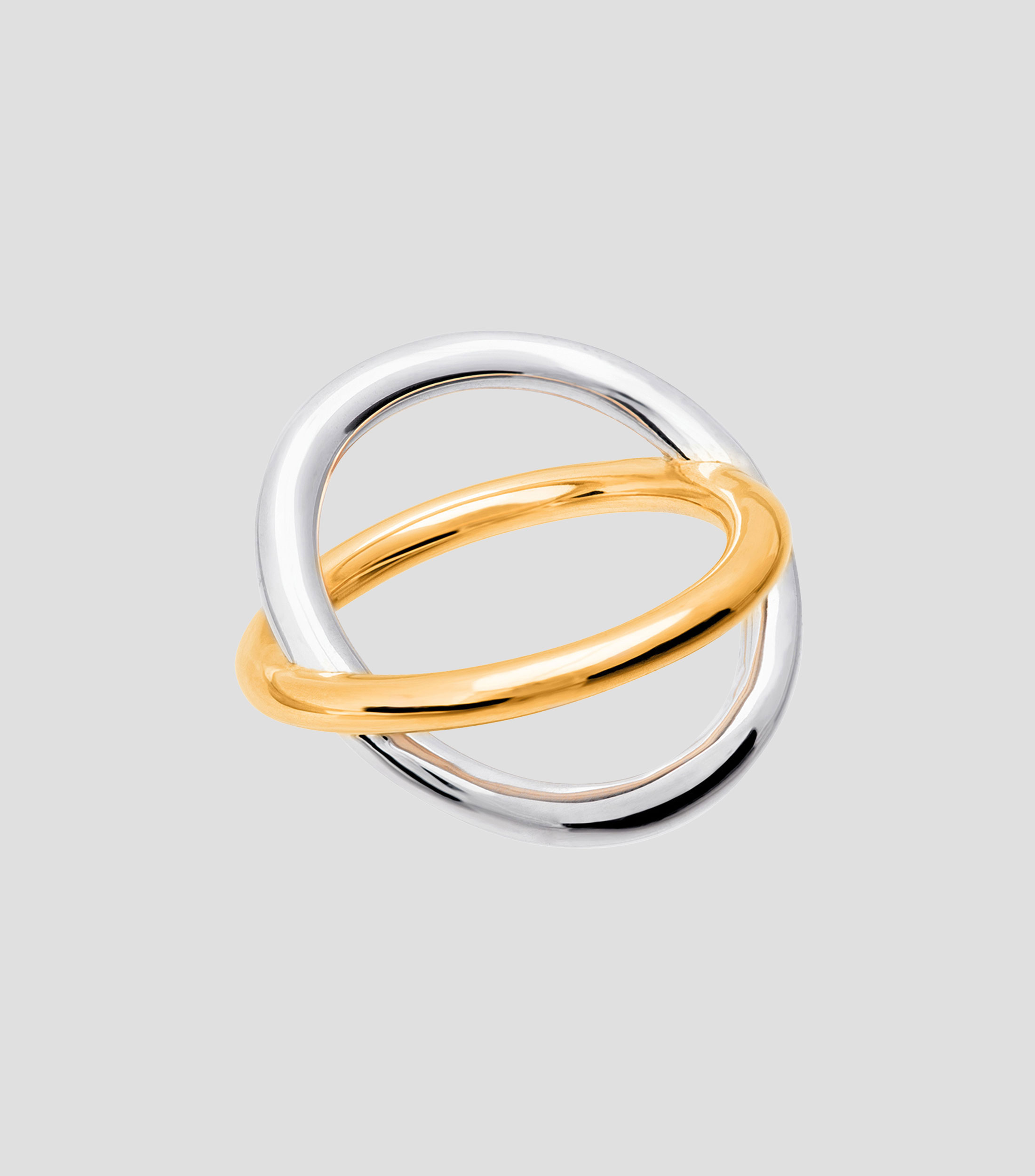 Anillo X en Plata .925 Talla 60 Mujer
