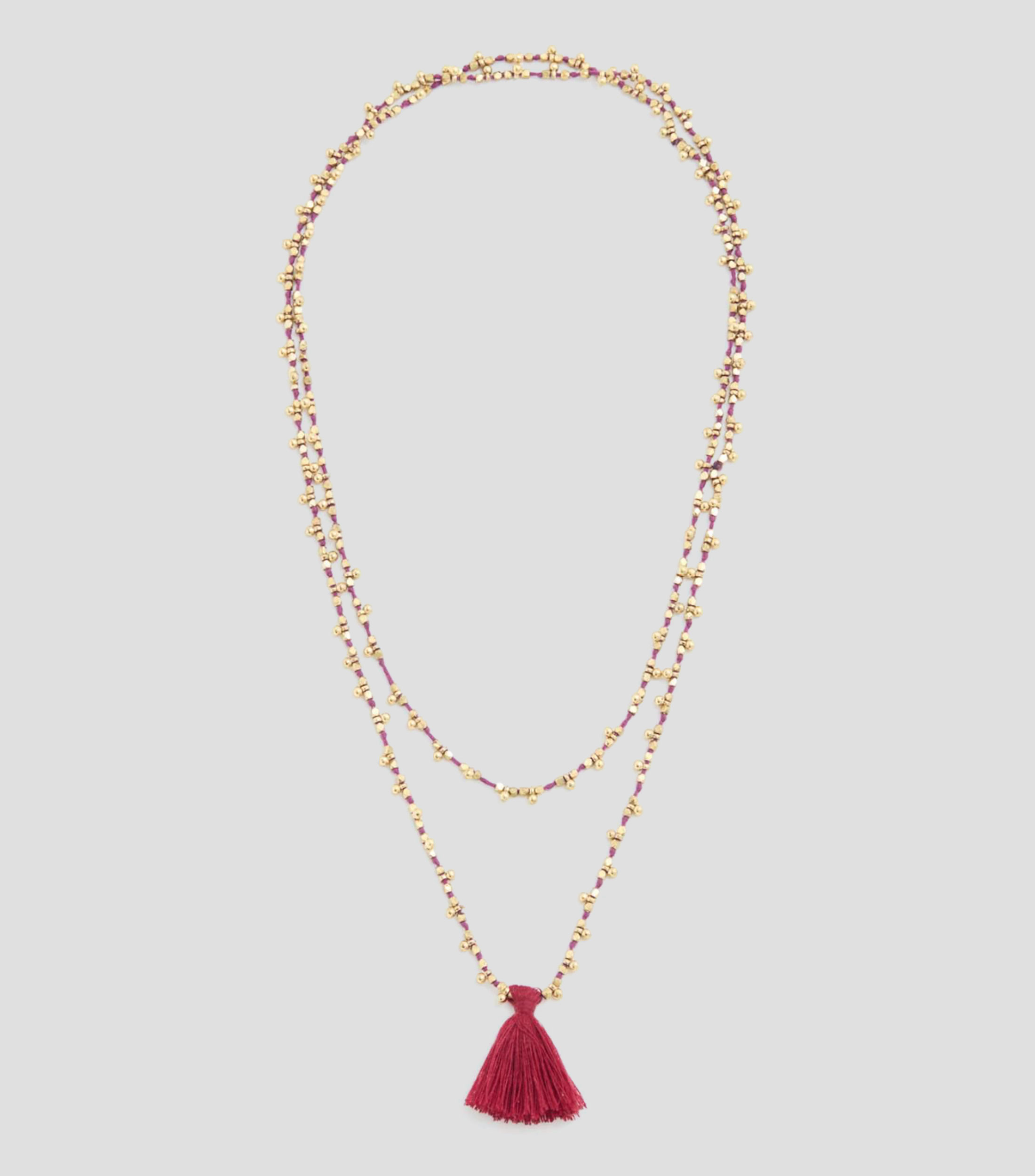 Collar largo étnico Mujer