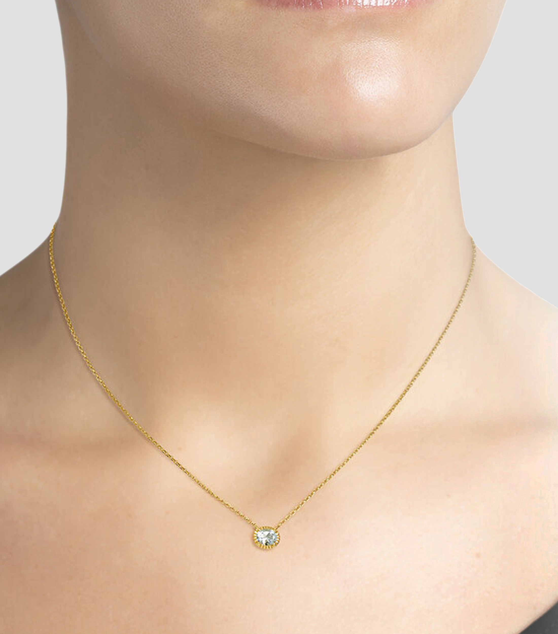Collar en plata Mini Elúa Mujer