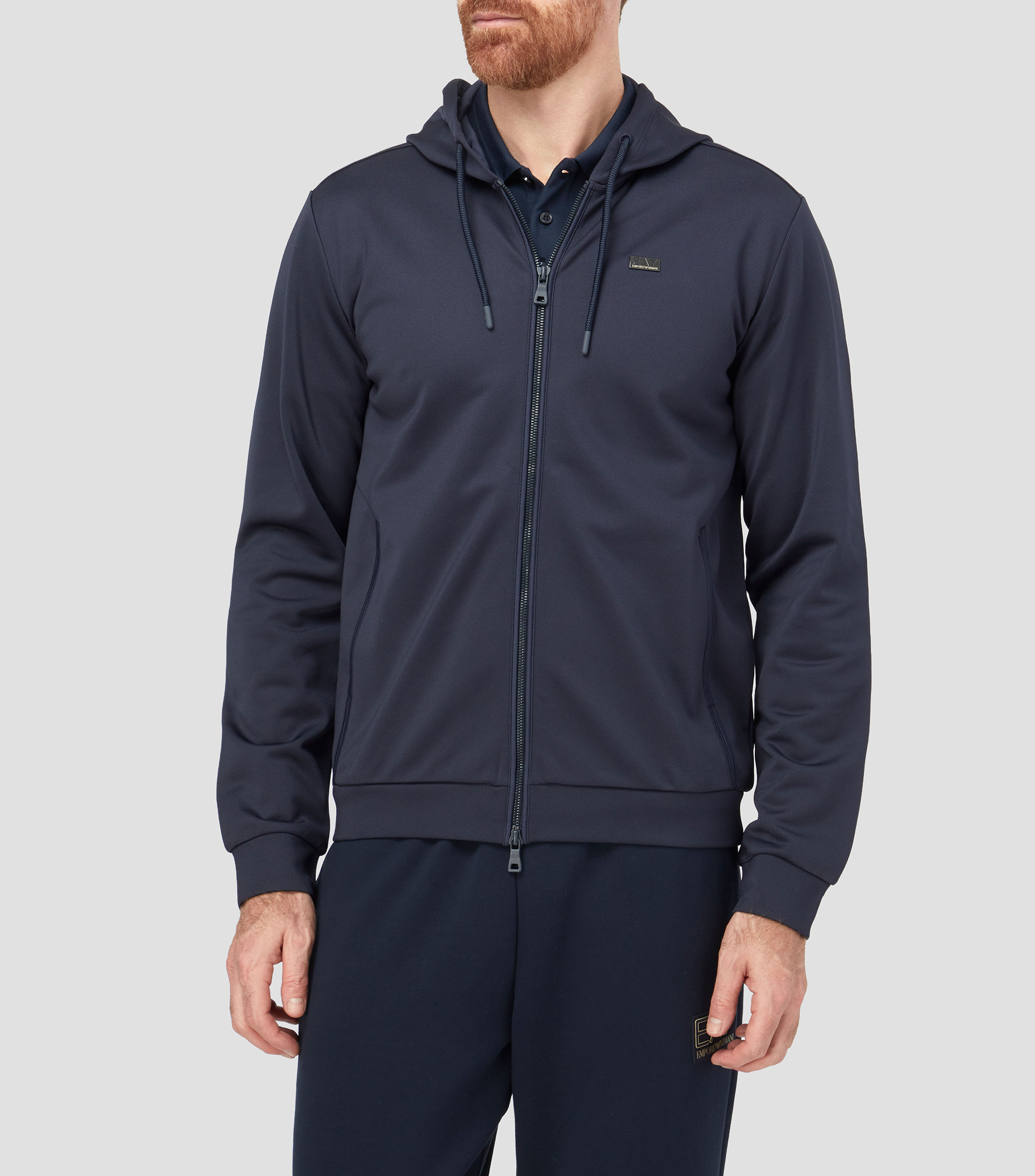 Sudadera con cierre y capucha Hombre