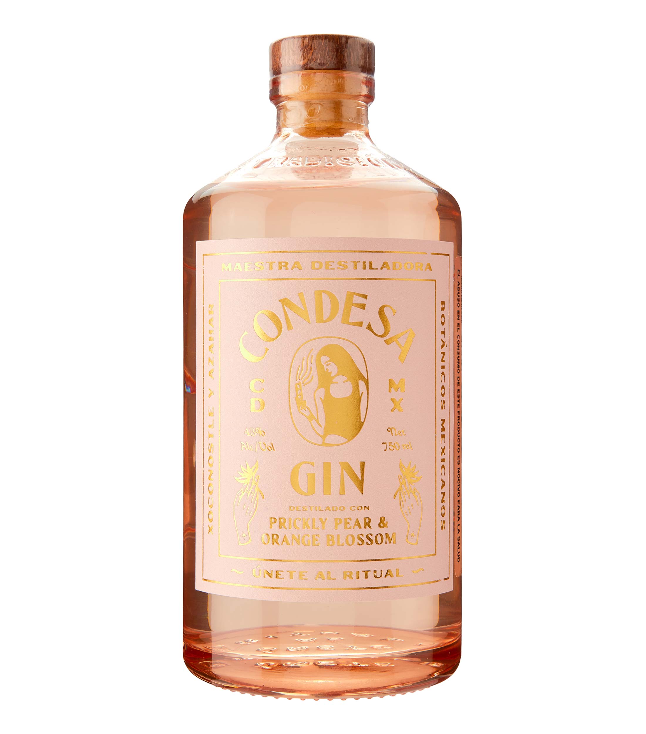 Ginebra Xoconostle y Azahar, 750 ml