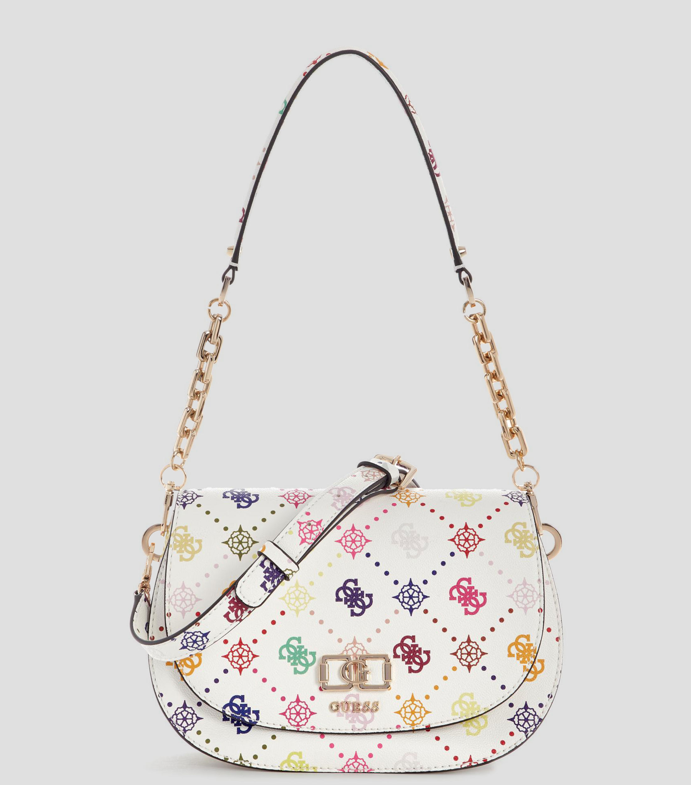 Bolsa shoulder multicolor Emelie estampada Mujer