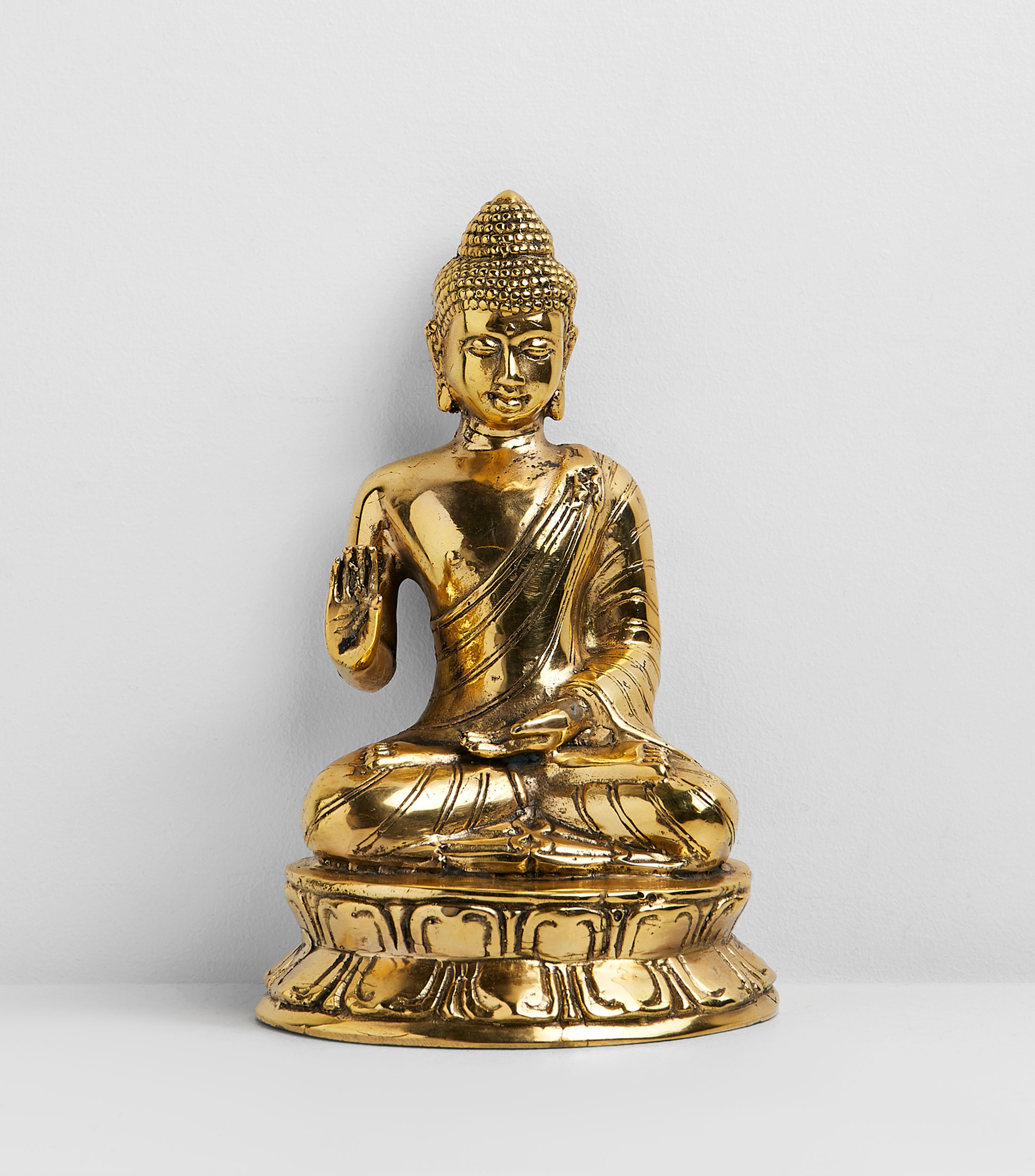 Escultura decorativa Buda en bronce