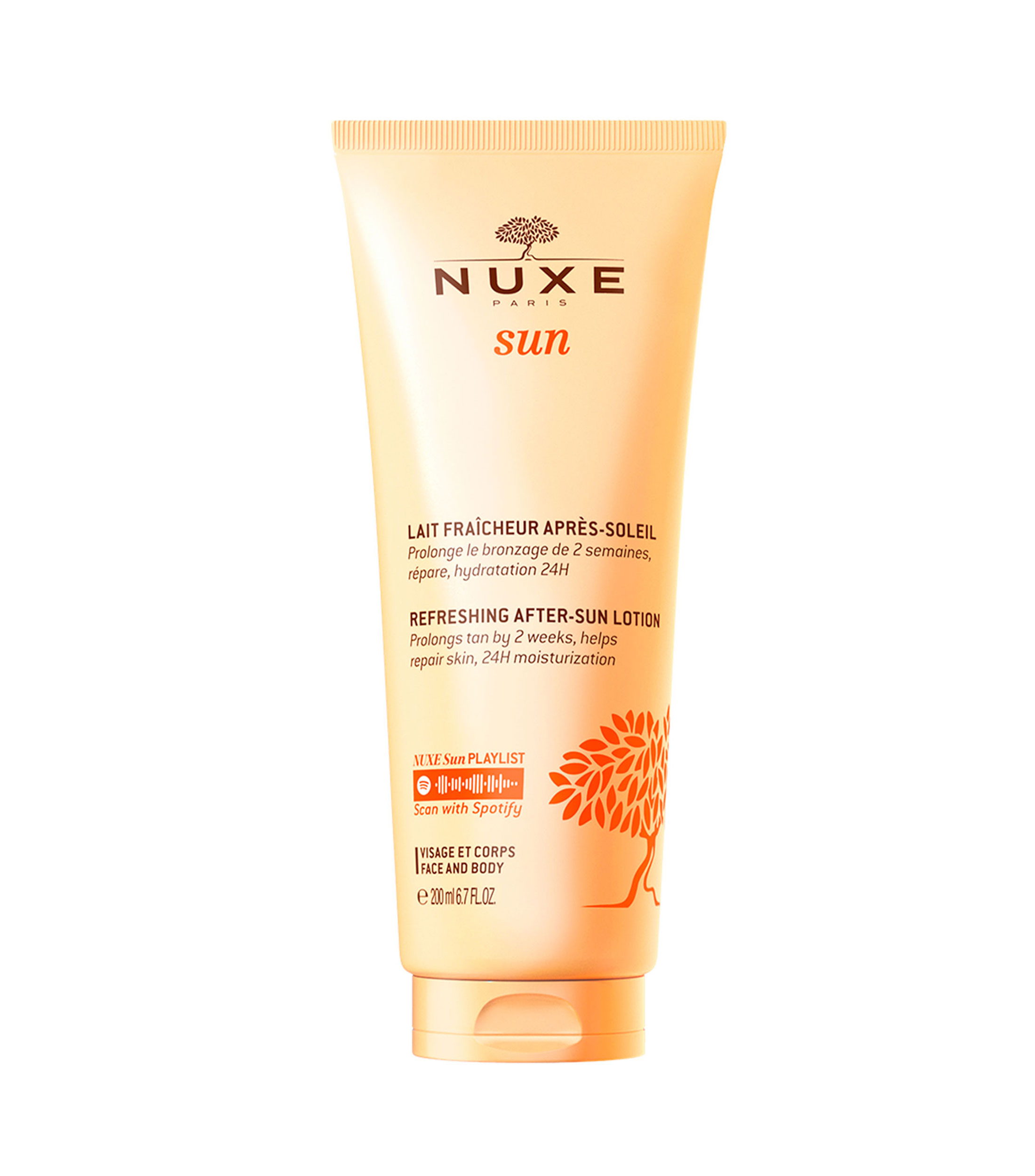 Tratamiento para despues del sol 2 en 1 Rostro y Cuerpo Sun, 200 ml
