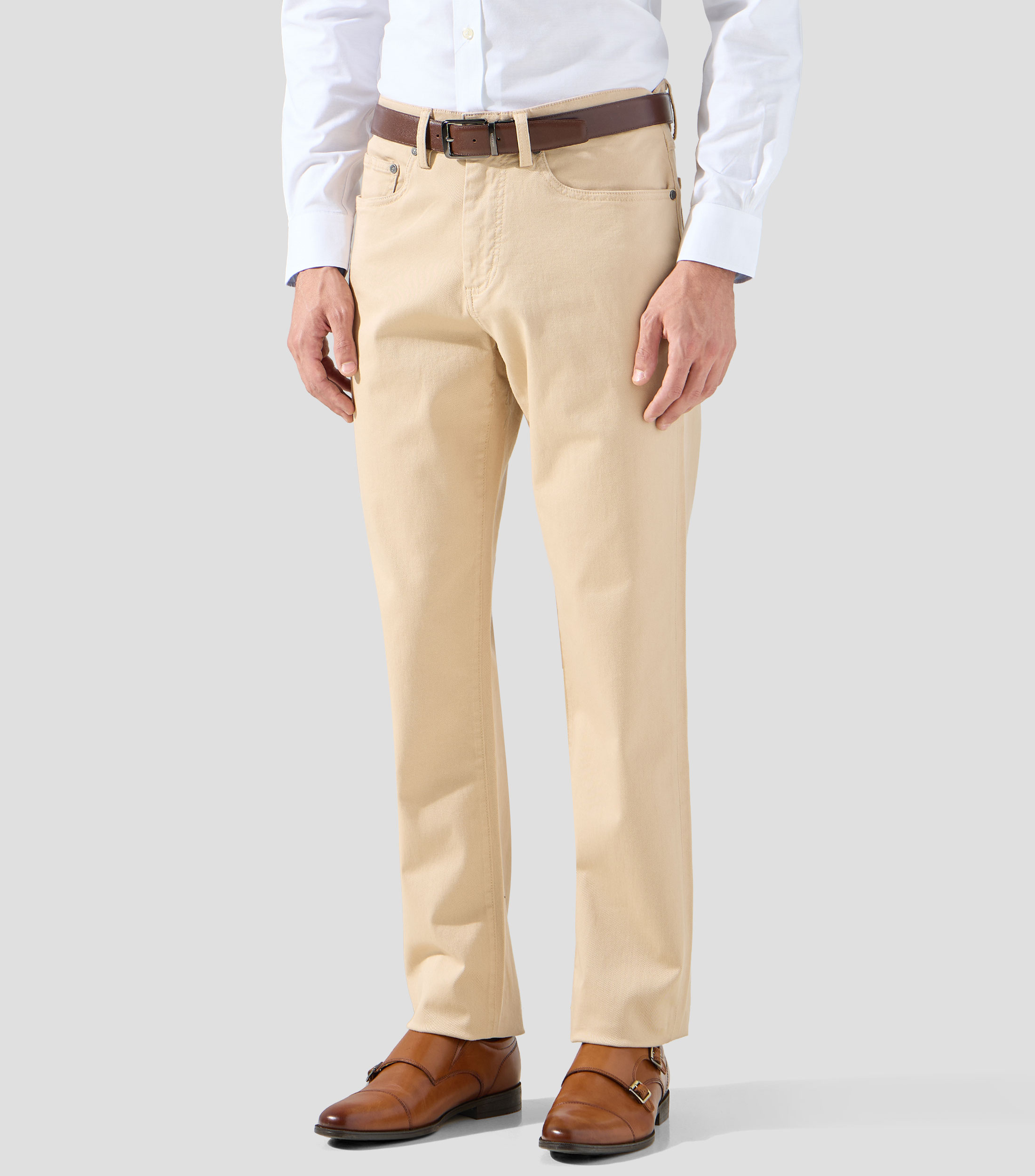 Pantalón liso Hombre