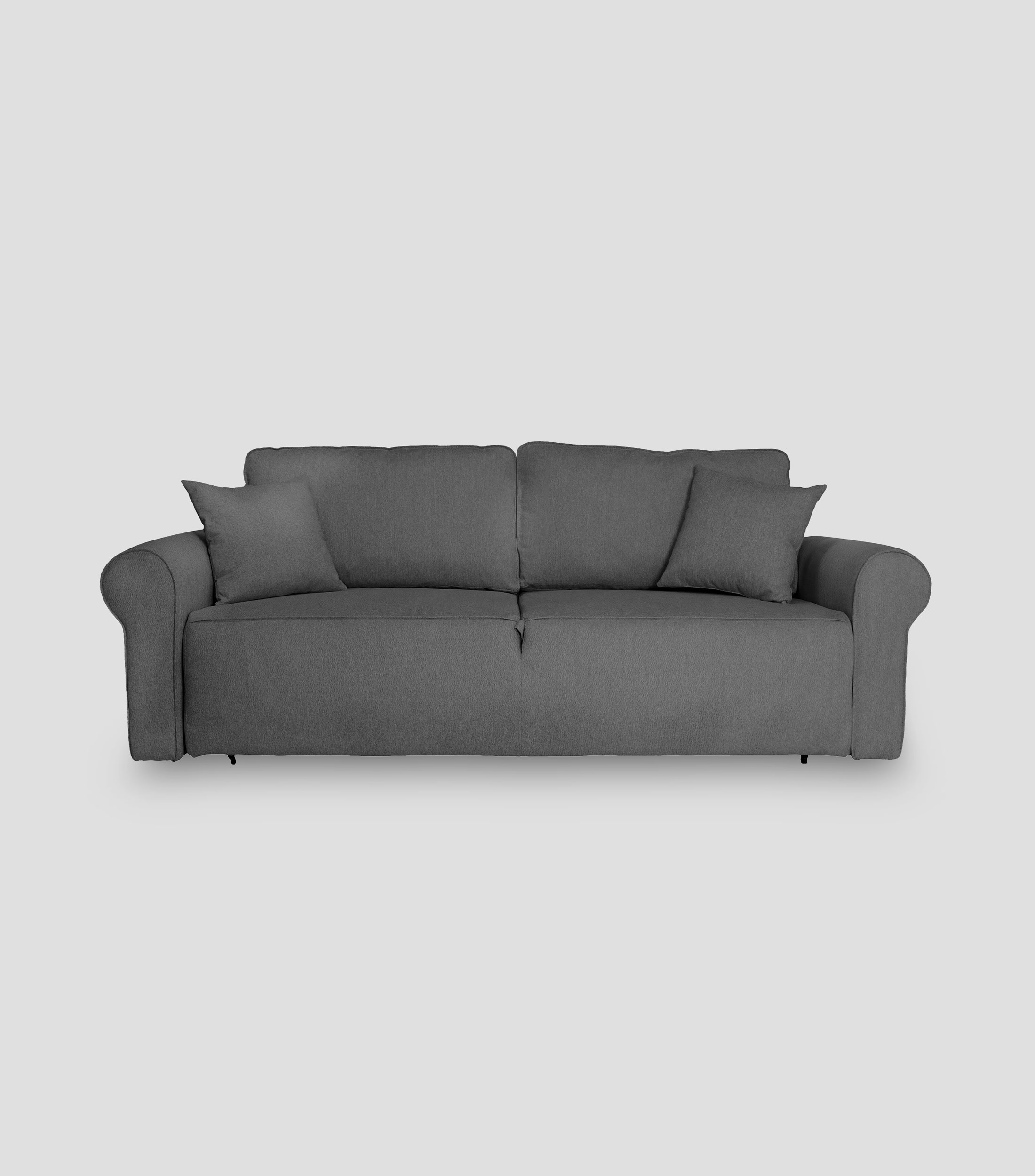 Sofá cama en tela Belagio gris Óxford