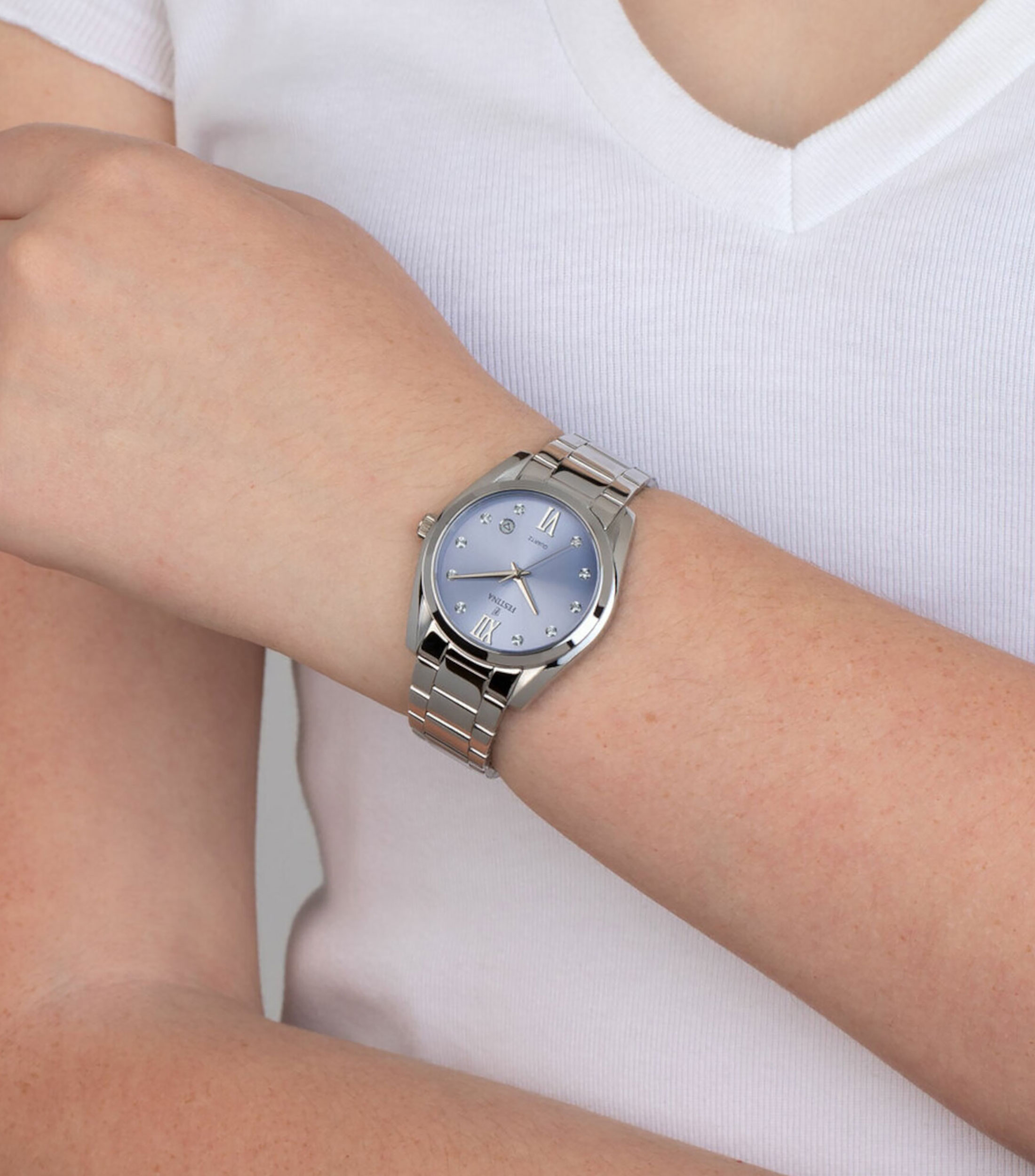 Reloj para Mujer Boyfriend Collection Casual, Plateado