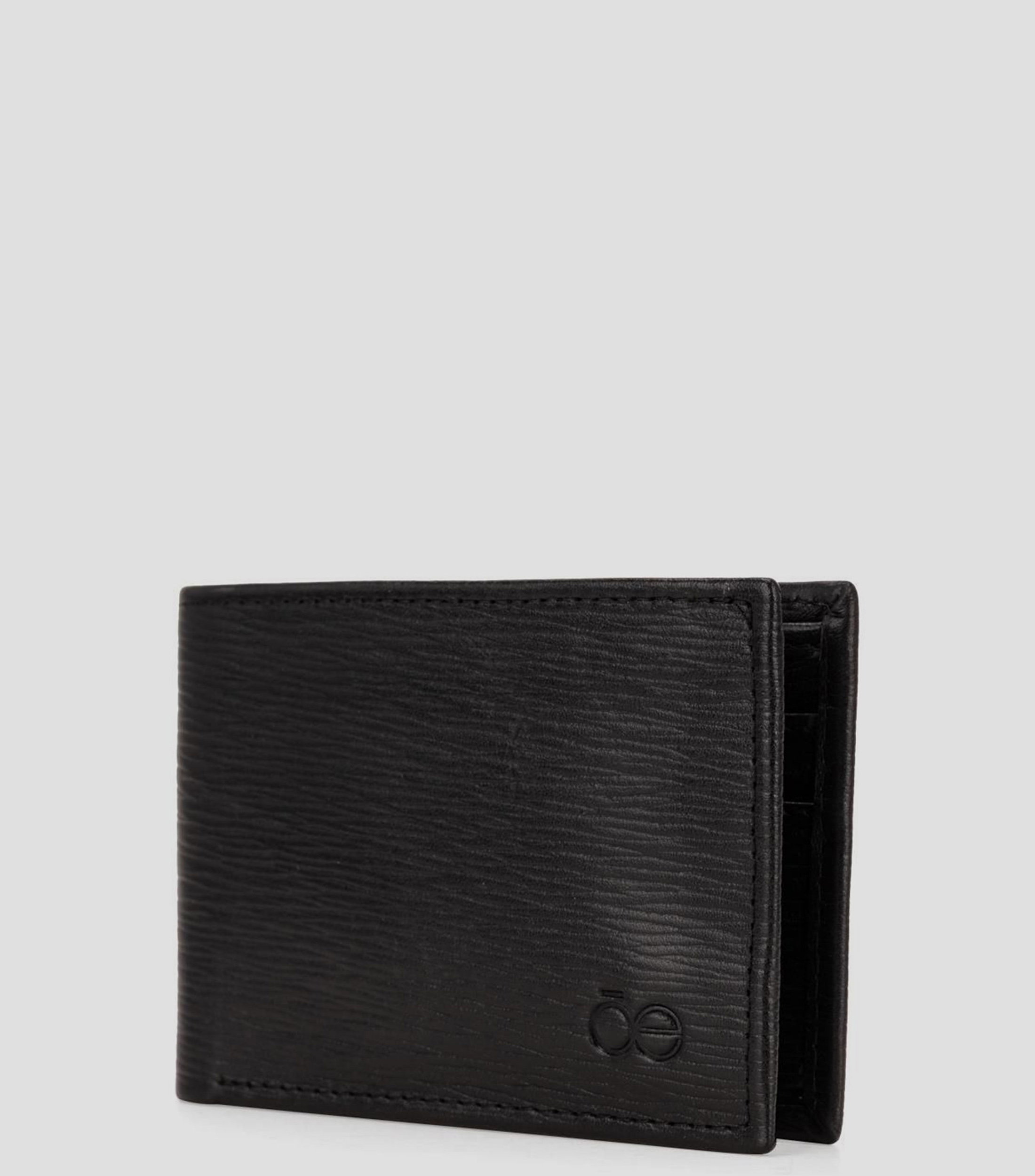 Cartera bifold en piel fantasía Hombre