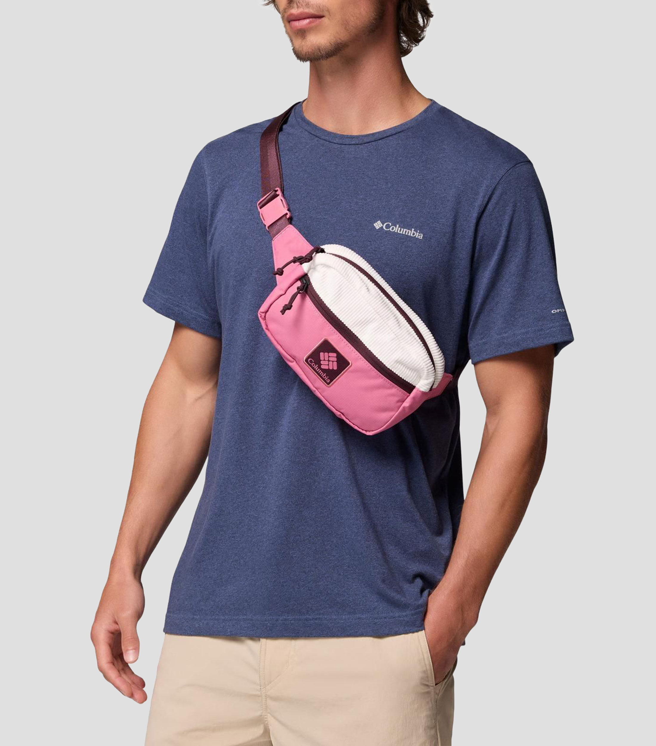 Cangurera para senderismo lisa Unisex