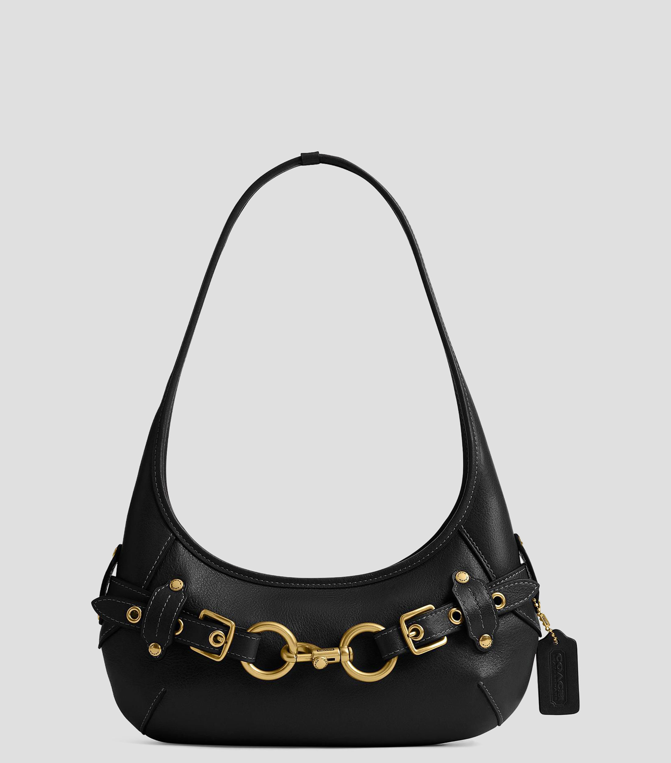 Bolsa shoulder en piel Ergo lisa Mujer