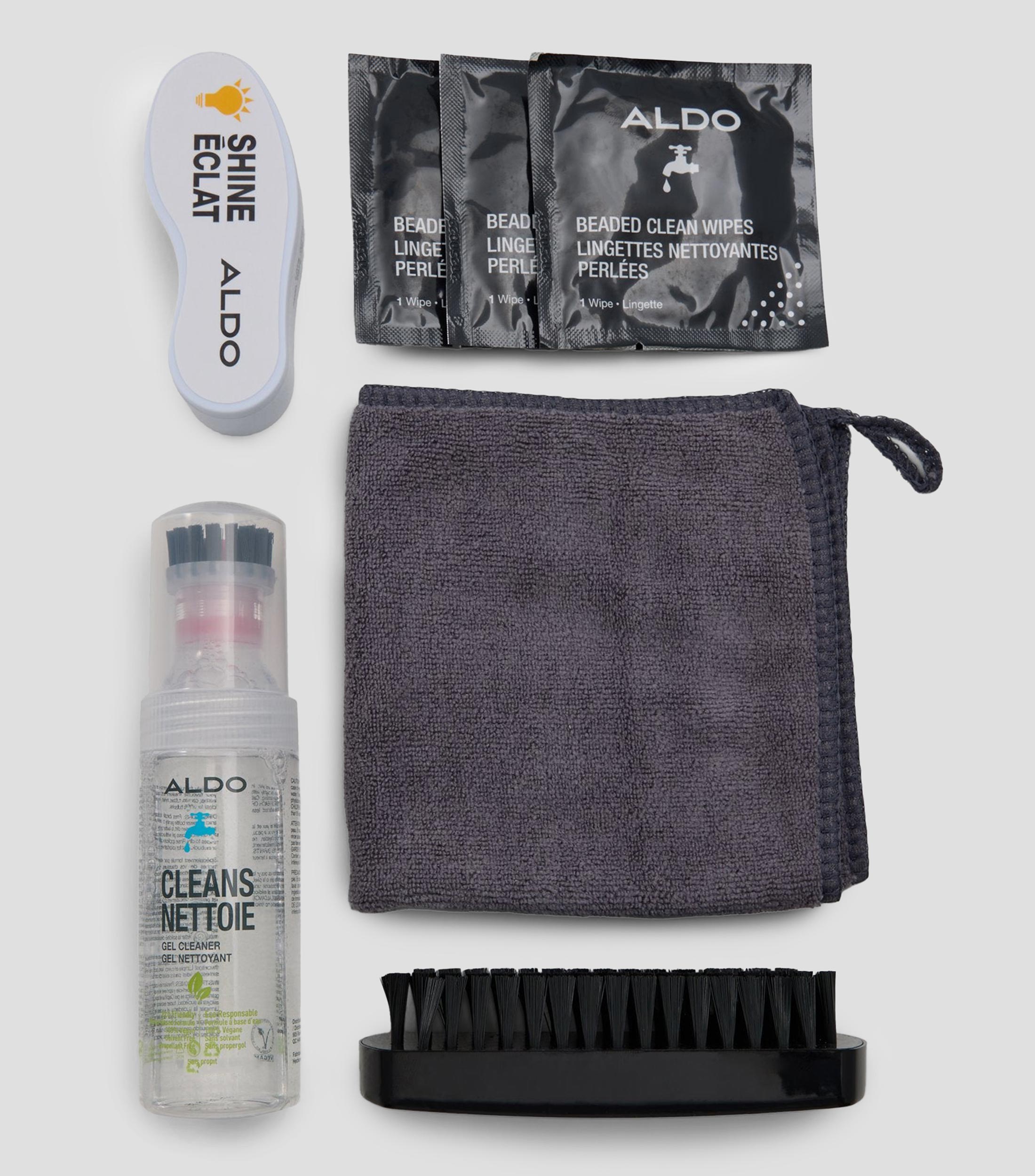 Kit de viaje de limpieza para calzado