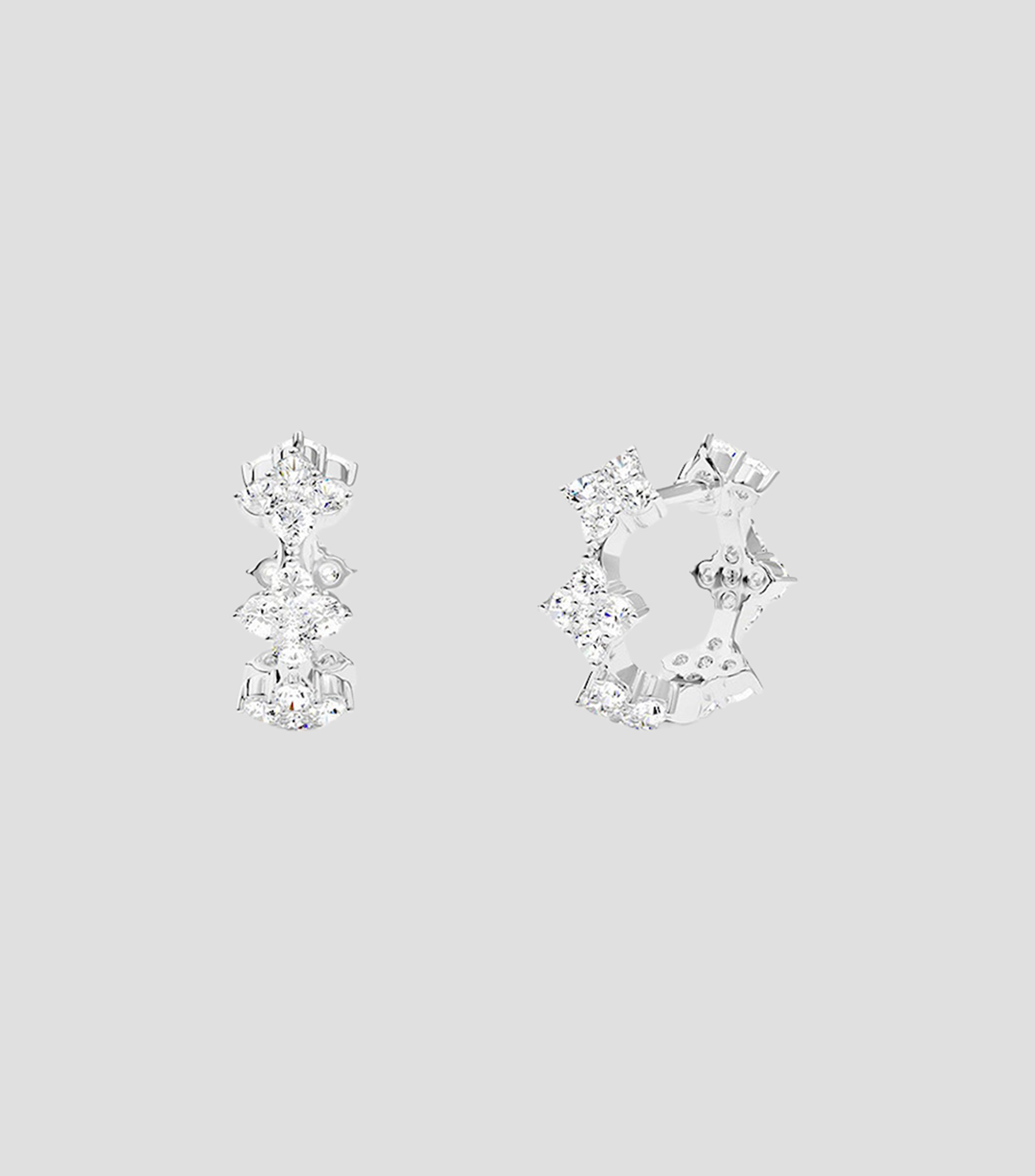 Aretes con circonia cúbica Festival Mini Eclat Mujer