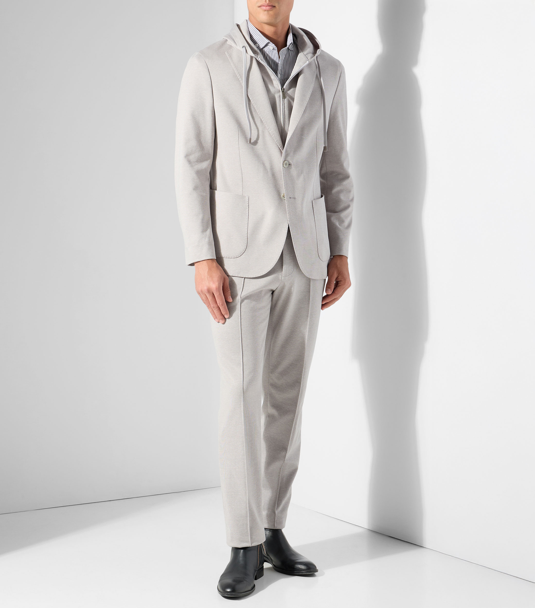 Saco con capucha Hombre