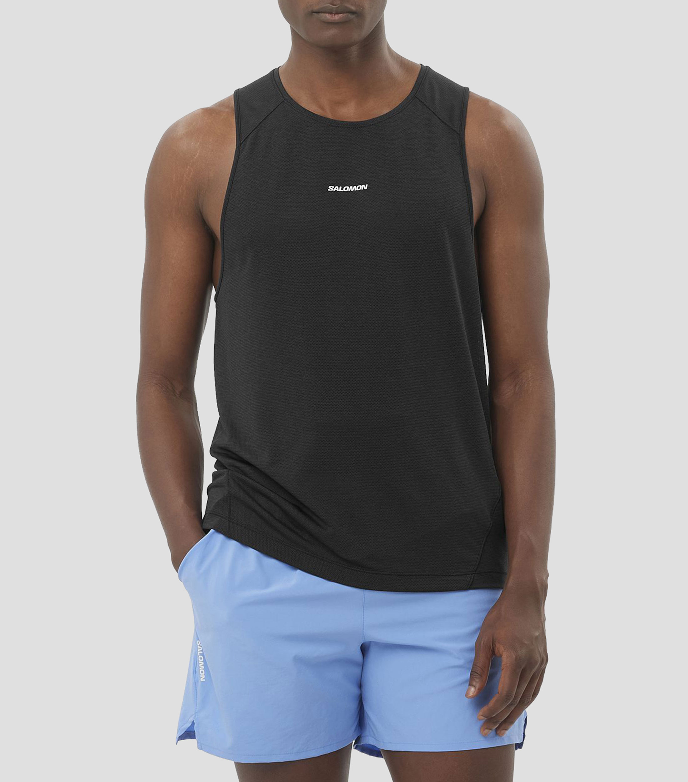 Tank para correr SHAKEout Core cuello redondo sin mangas Hombre