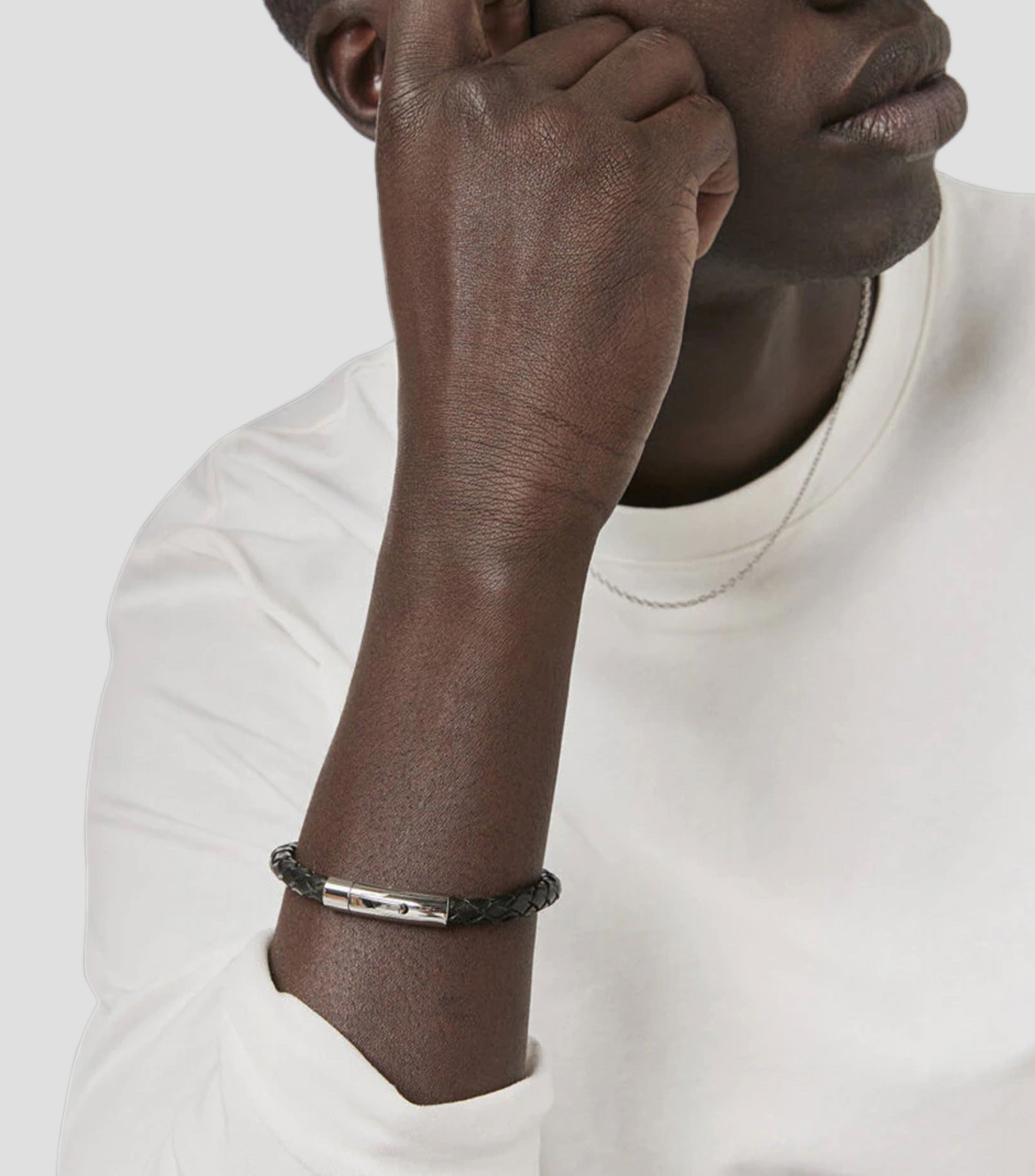 Pulsera trenzada Hombre