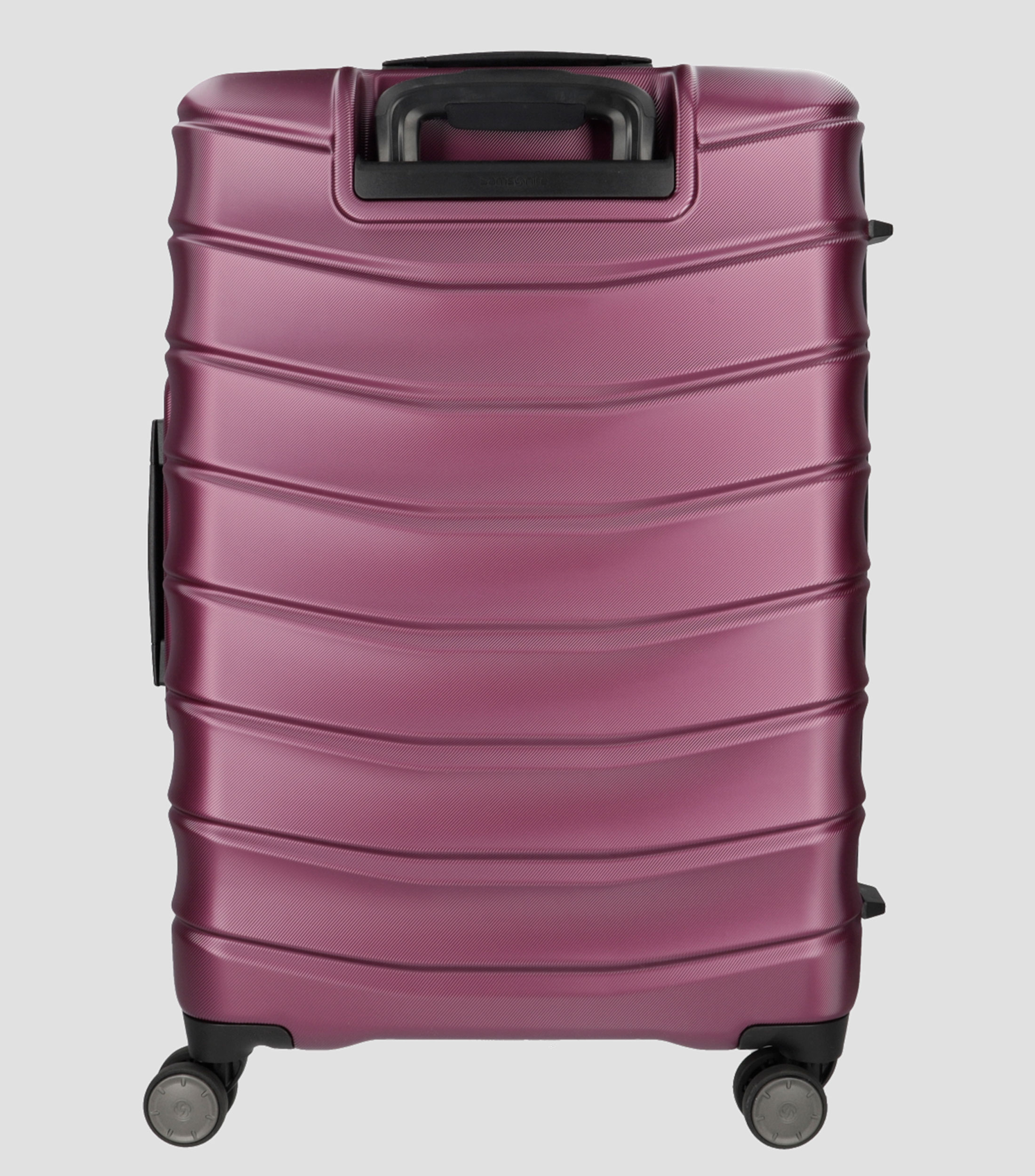 Maleta de viaje mediana Literock purpura