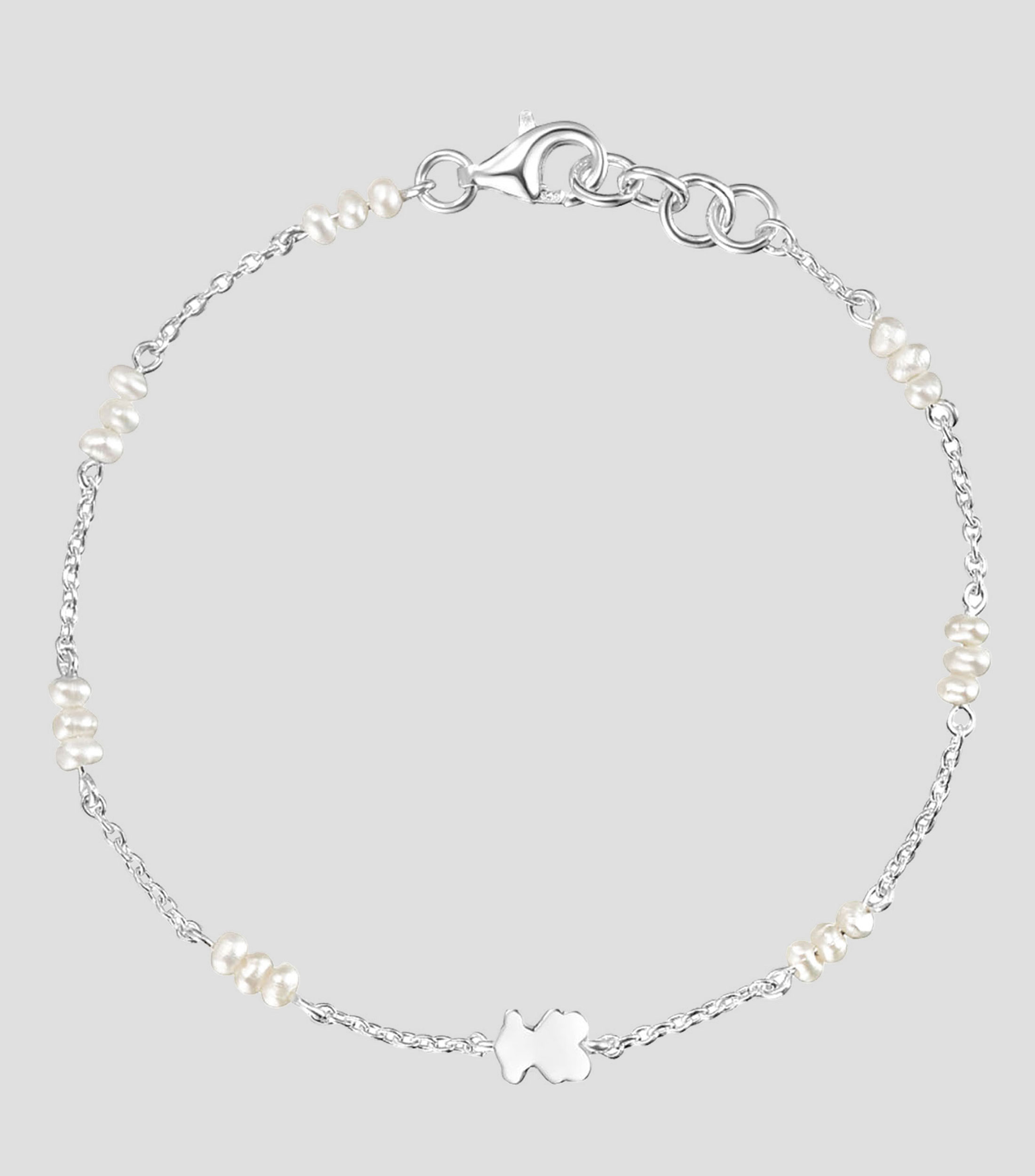 Pulsera en Plata Sweet Dolls con perlas Mujer