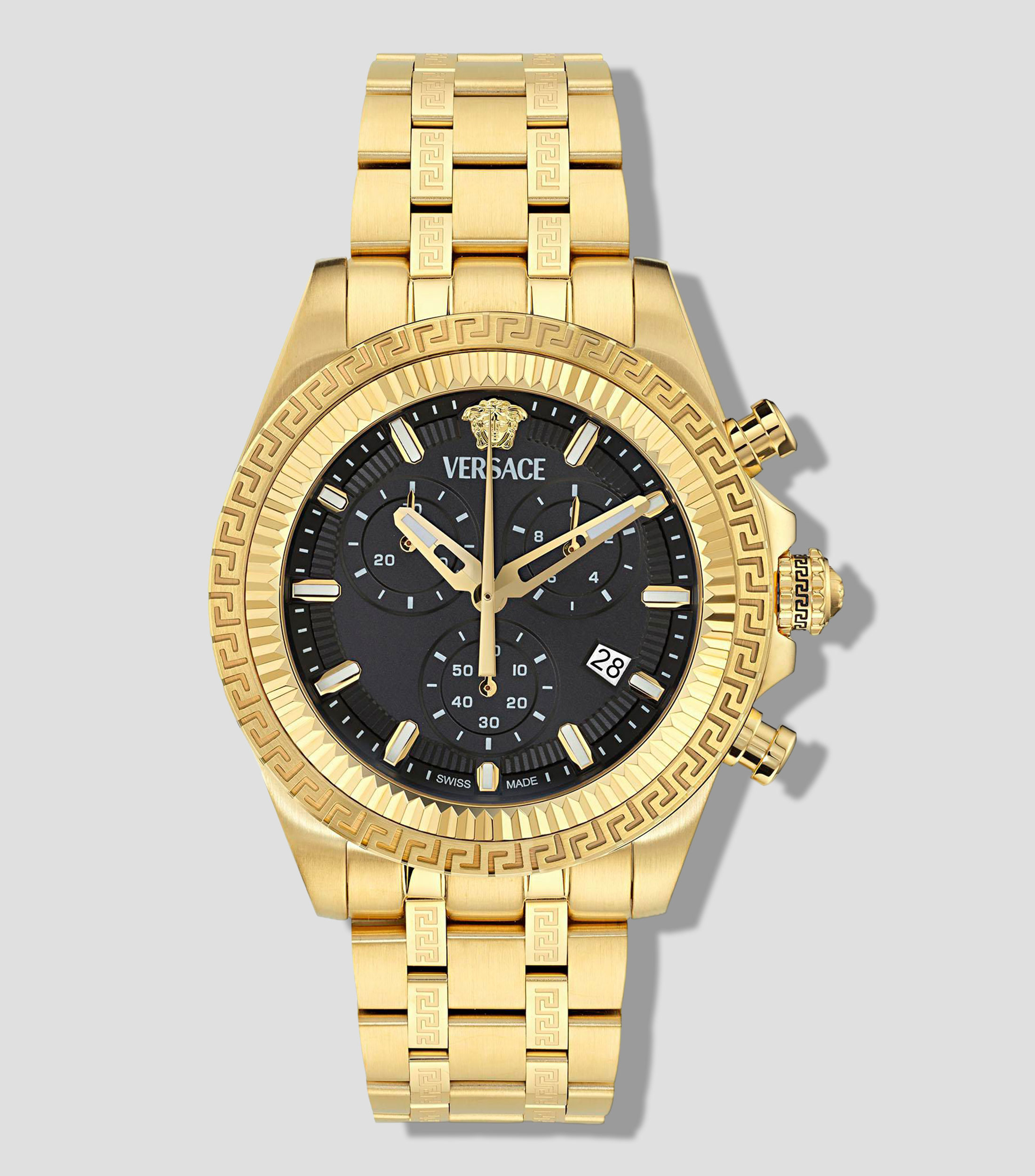 Reloj para Hombre Fornax Casual Negro, Dorado